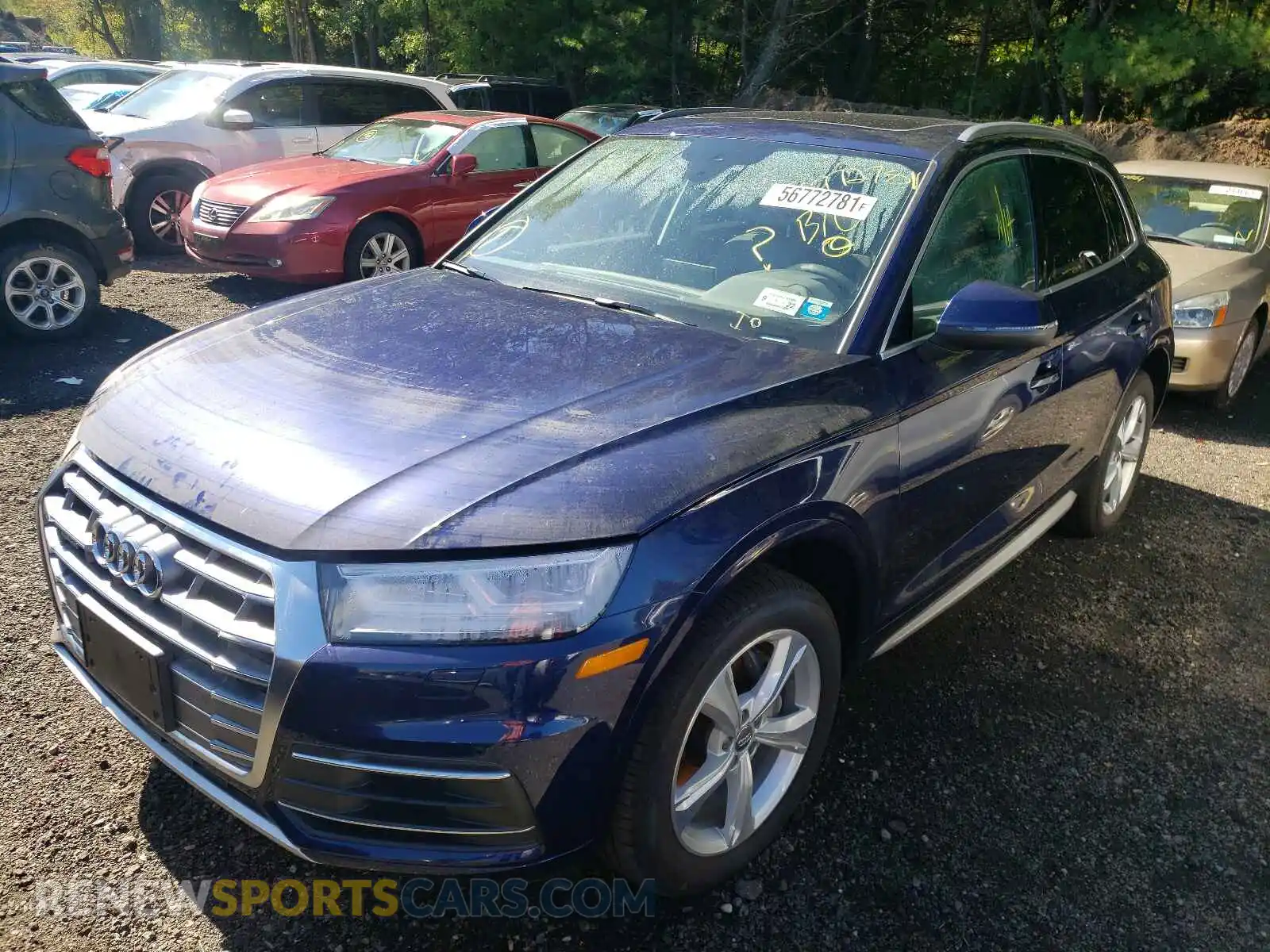 2 Photograph of a damaged car WA1BNAFY5L2103284 AUDI Q5 2020
