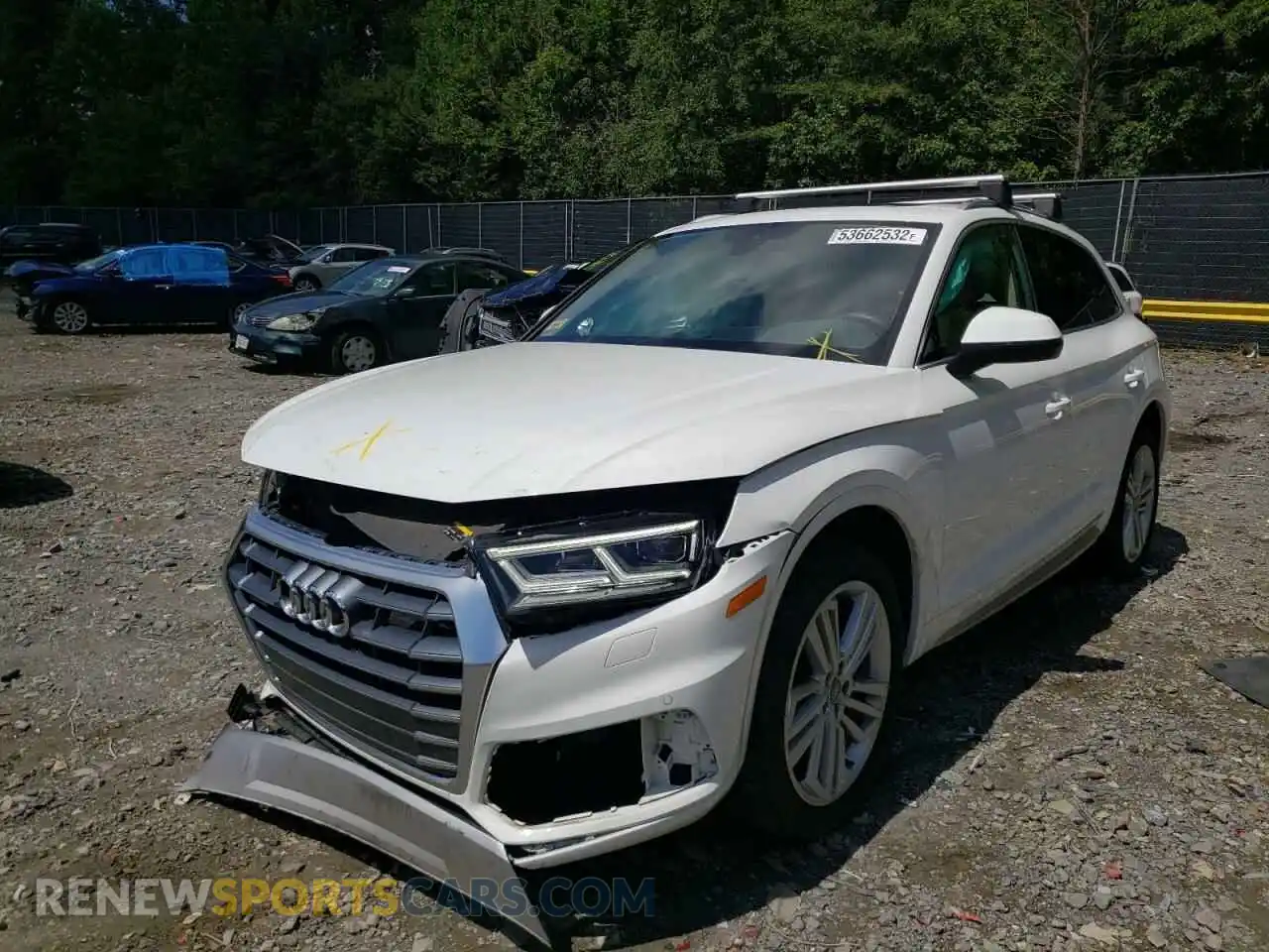 2 Photograph of a damaged car WA1BNAFY7L2026692 AUDI Q5 2020