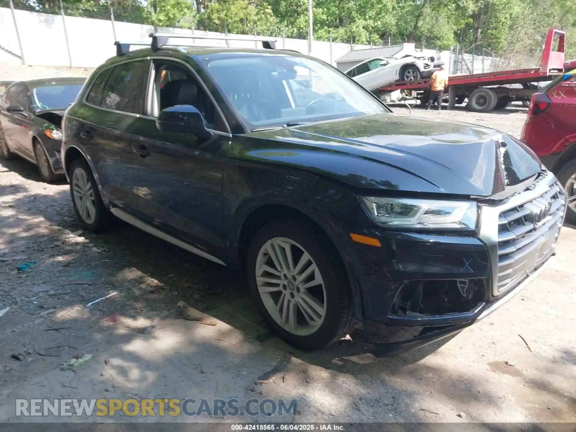 1 Фотография поврежденного автомобиля WA1BNAFY7L2037627 AUDI Q5 2020