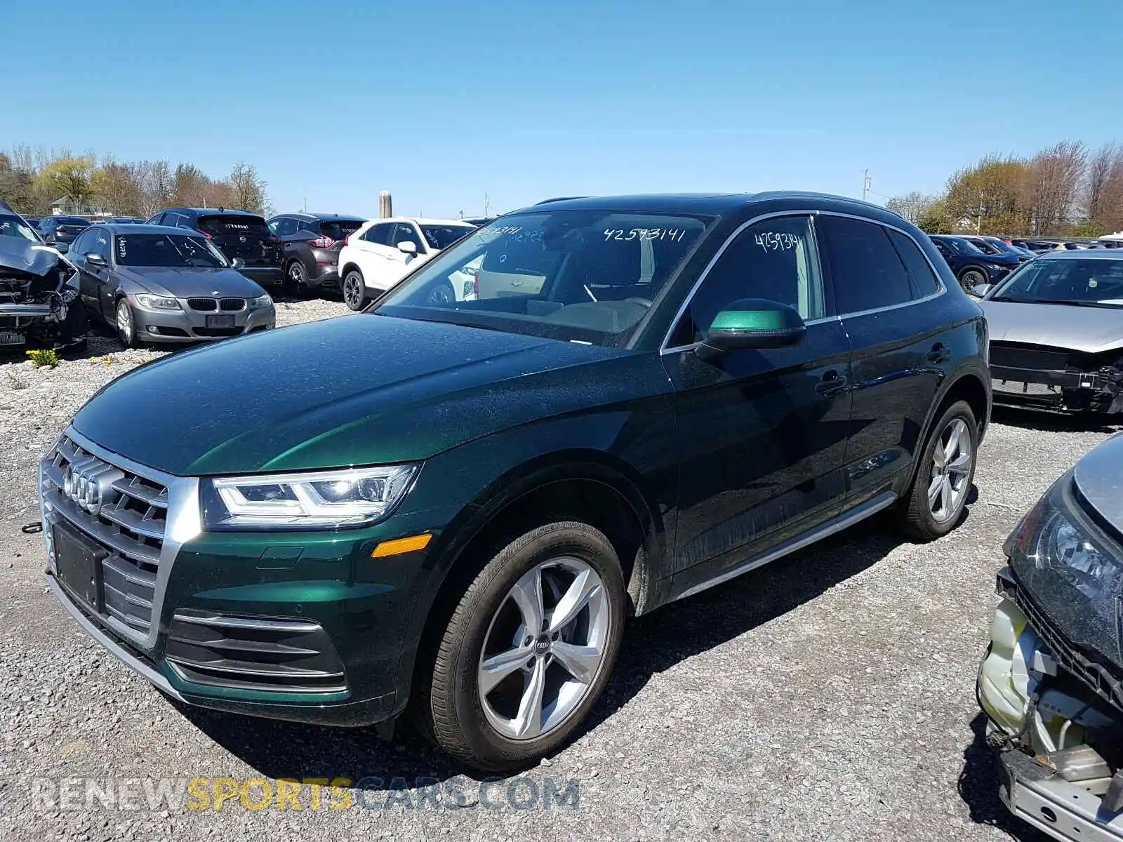 2 Photograph of a damaged car WA1BNAFY7L2055285 AUDI Q5 2020