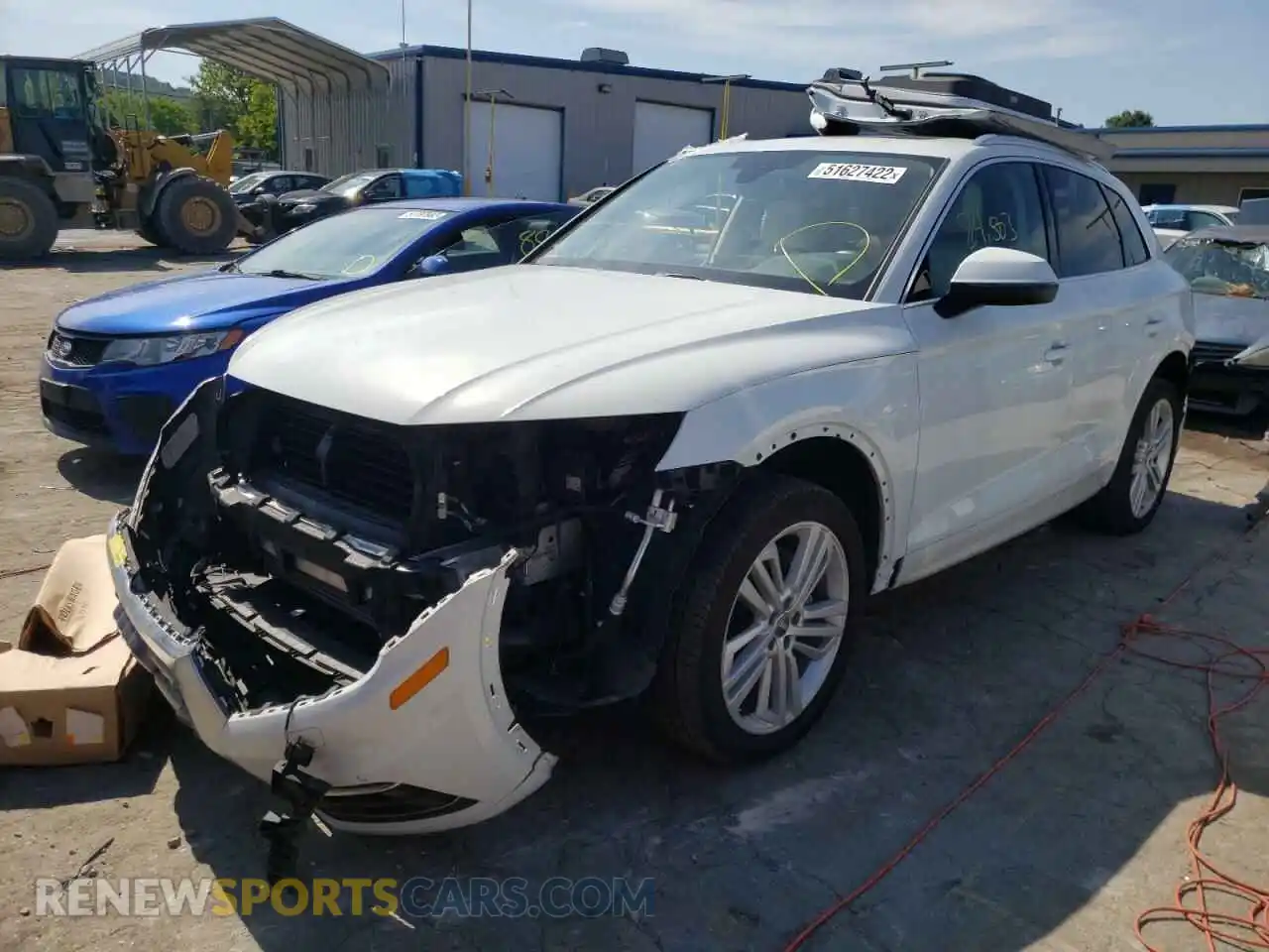 2 Photograph of a damaged car WA1BNAFY7L2076279 AUDI Q5 2020
