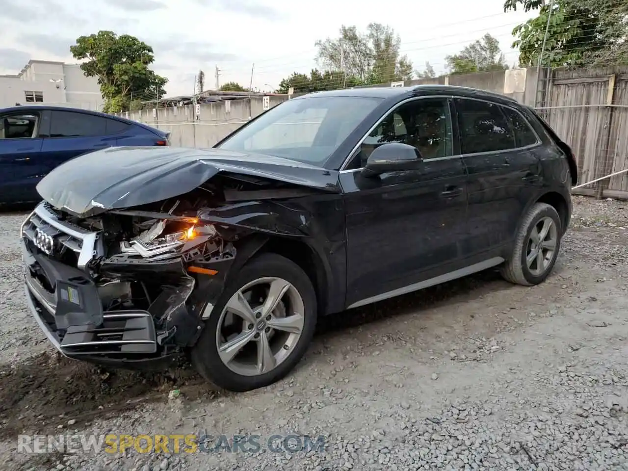 1 Photograph of a damaged car WA1BNAFY8L2000683 AUDI Q5 2020