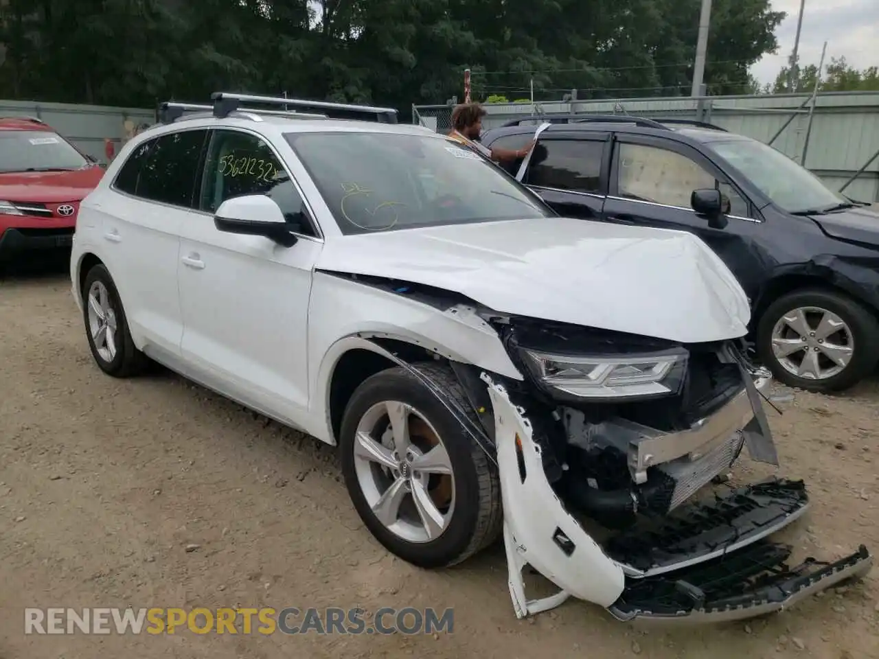 1 Photograph of a damaged car WA1BNAFY8L2016236 AUDI Q5 2020