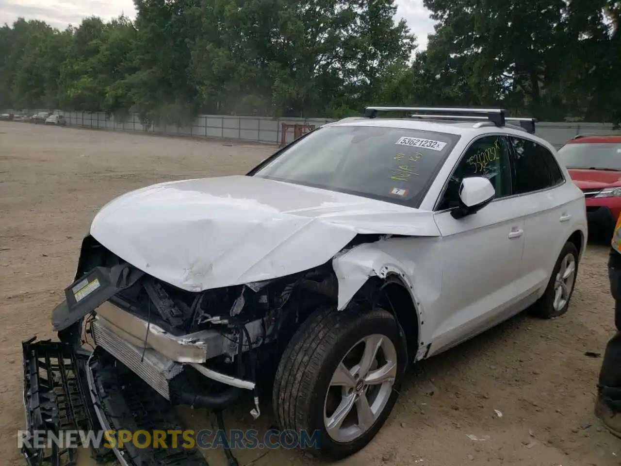 2 Photograph of a damaged car WA1BNAFY8L2016236 AUDI Q5 2020