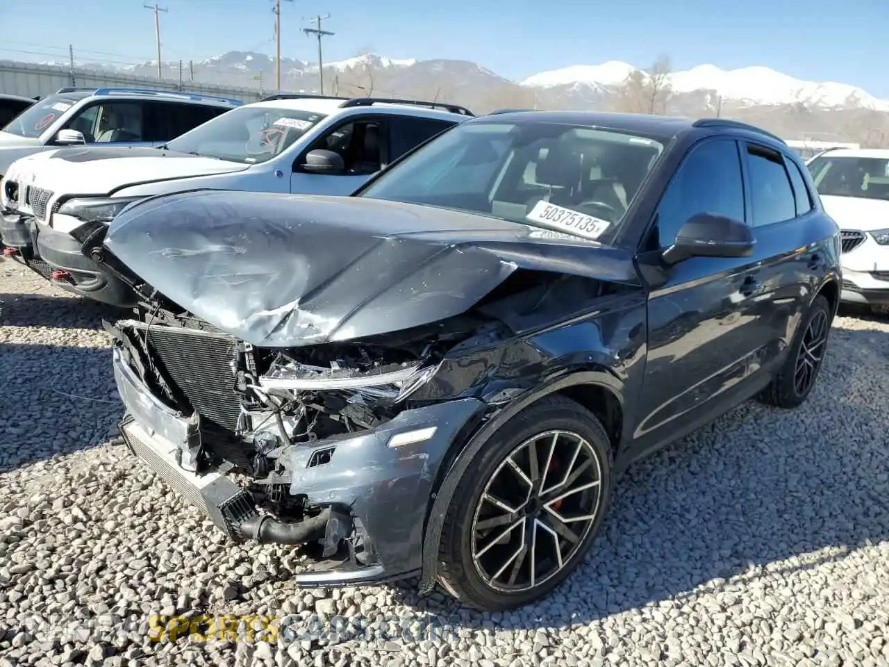 1 Photograph of a damaged car WA1BNAFY8L2024966 AUDI Q5 2020