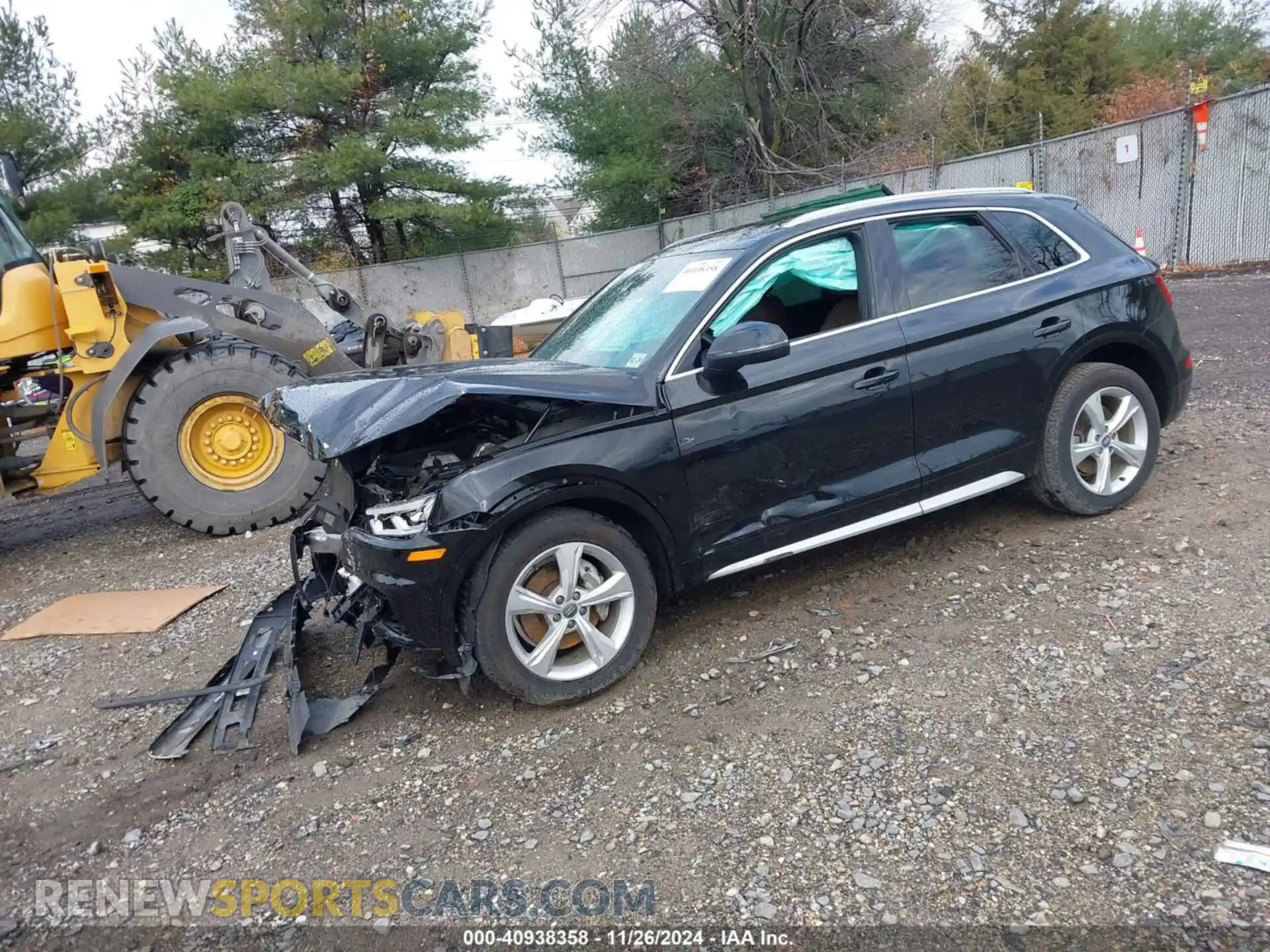 2 fotografías del automóvil dañado WA1BNAFY9L2013118 AUDI Q5 2020