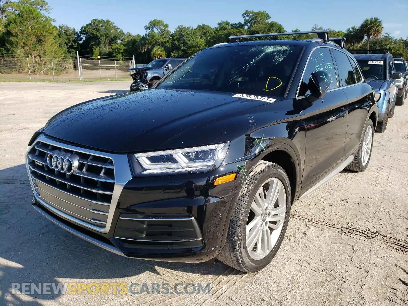 2 Photograph of a damaged car WA1BNAFY9L2017279 AUDI Q5 2020