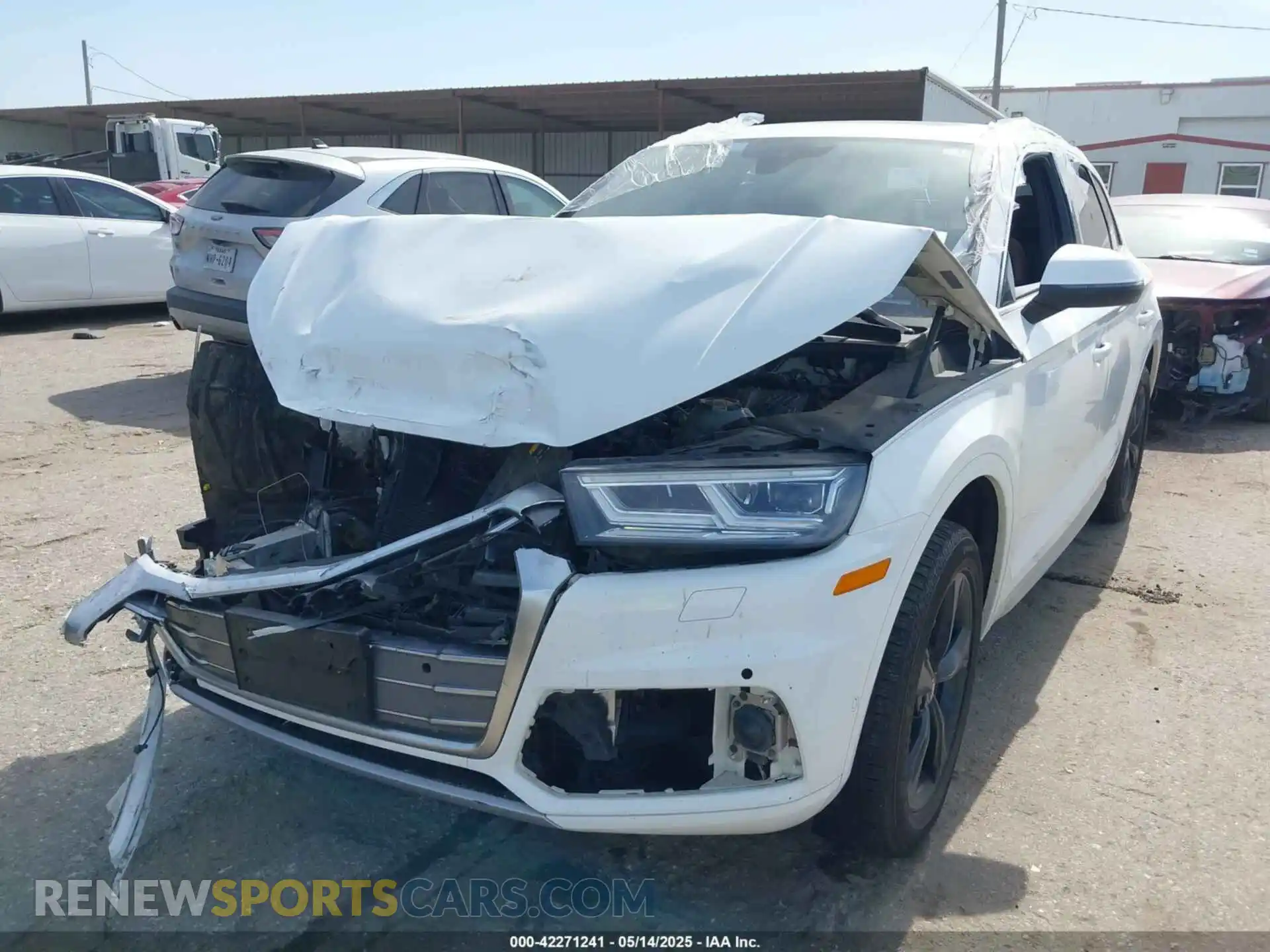 2 Photograph of a damaged car WA1CNAFY0L2092800 AUDI Q5 2020