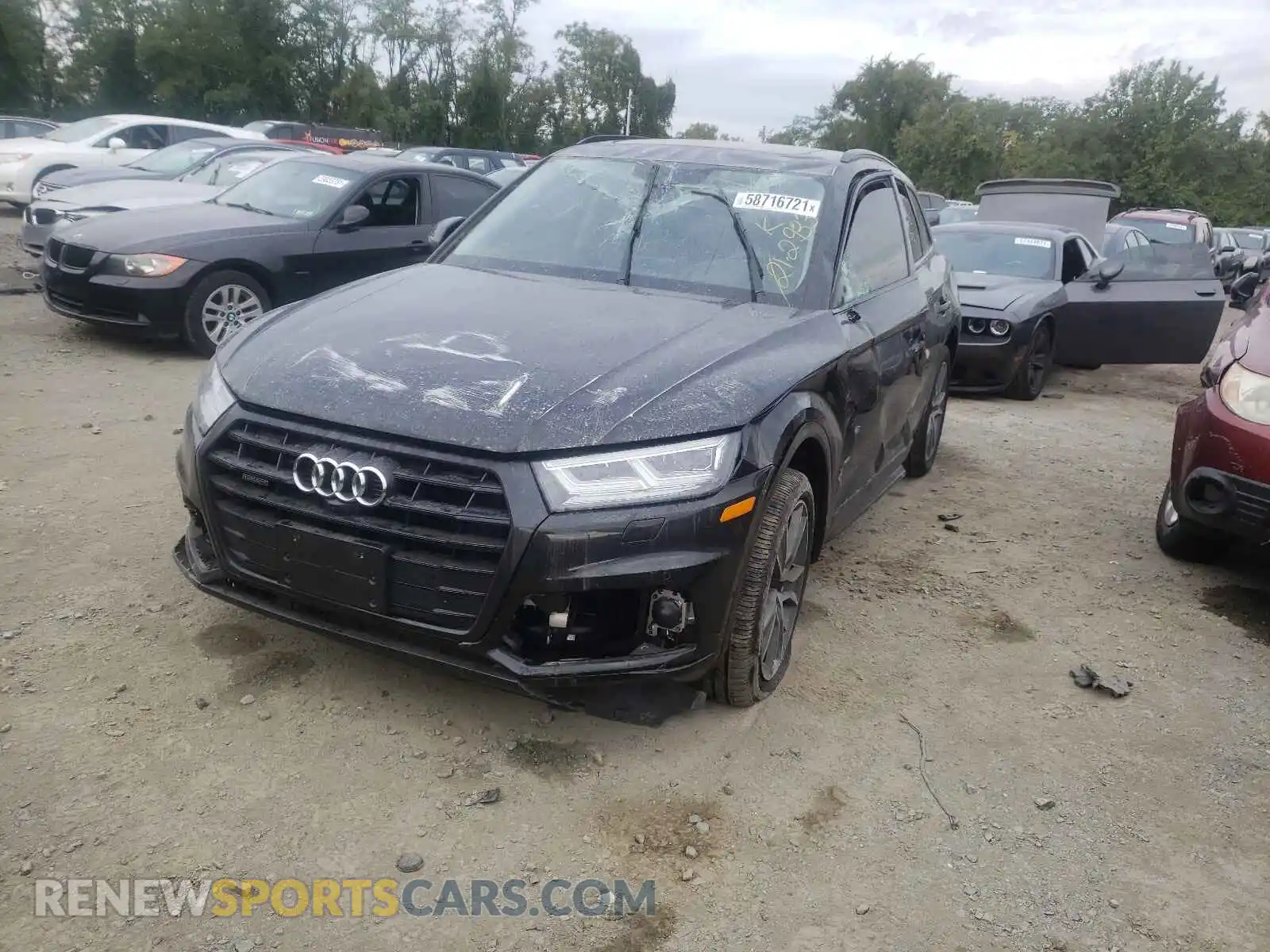 2 Photograph of a damaged car WA1CNAFY7L2080613 AUDI Q5 2020