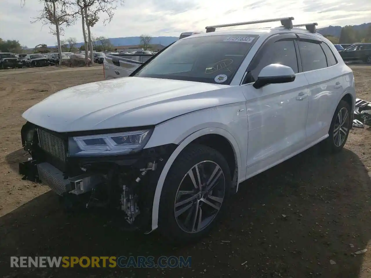 2 Photograph of a damaged car WA1E2AFY0L2077151 AUDI Q5 2020