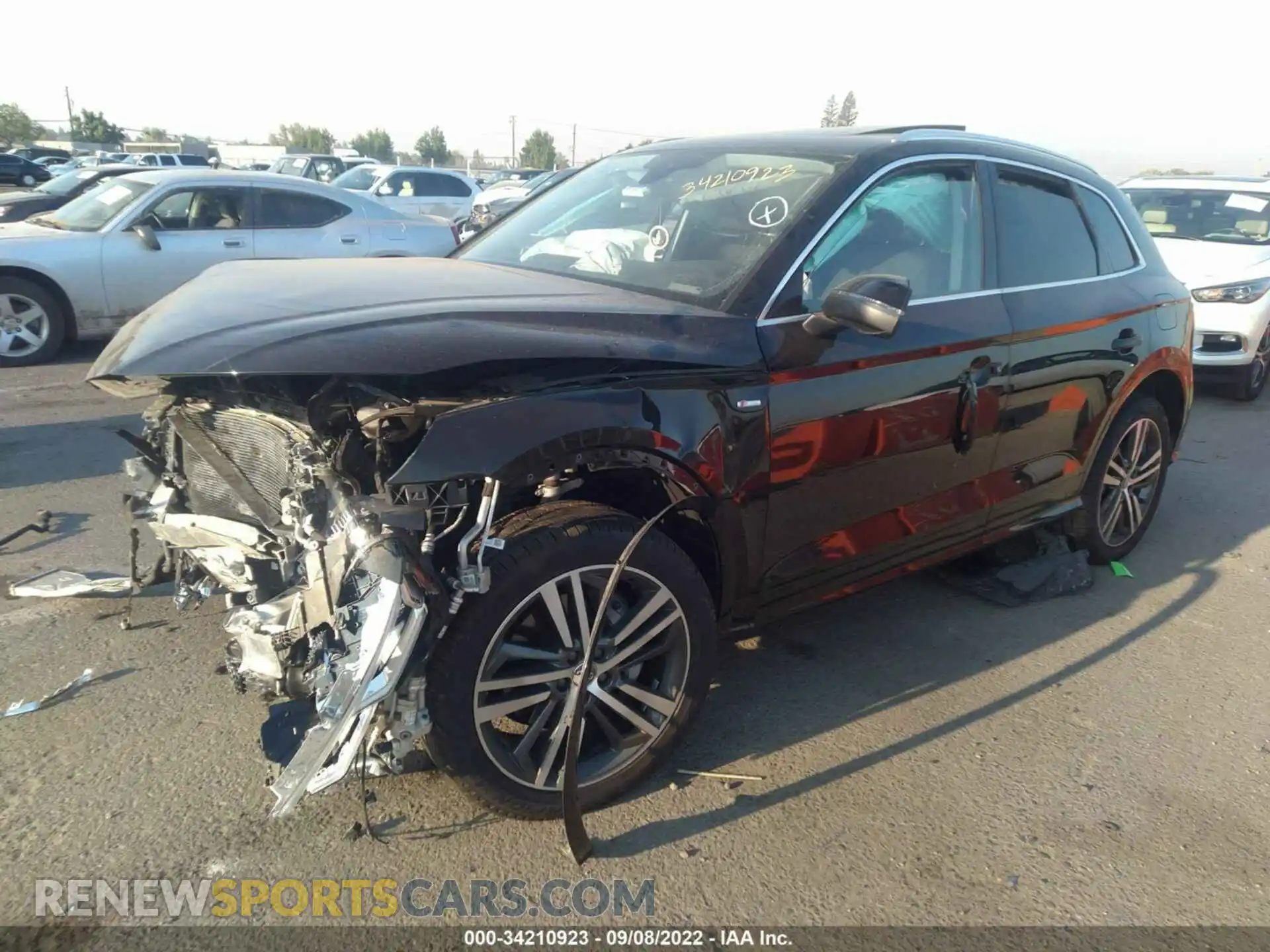 2 Photograph of a damaged car WA1E2AFY9L2064060 AUDI Q5 2020
