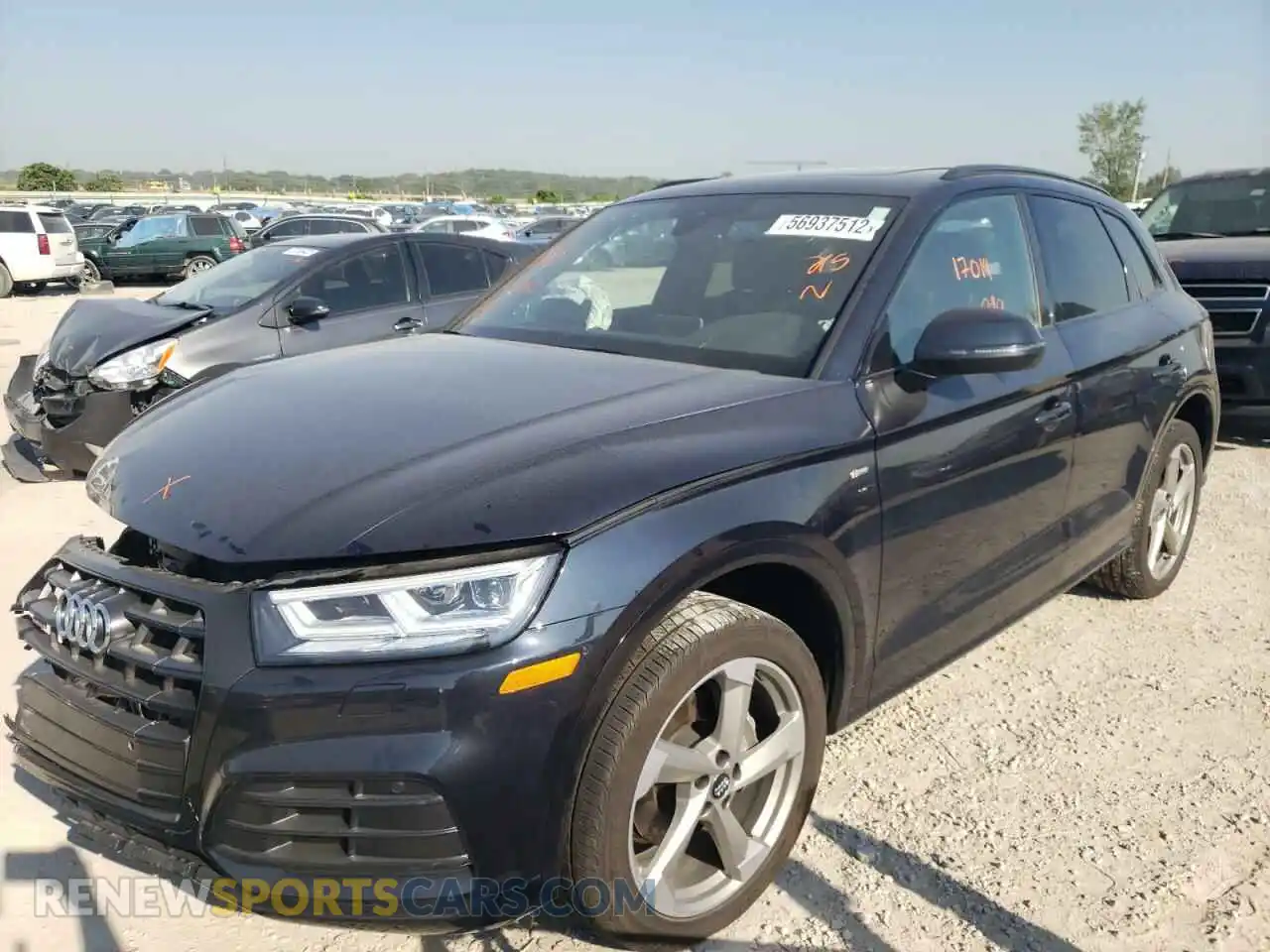 2 Photograph of a damaged car WA1ENAFY1L2103862 AUDI Q5 2020