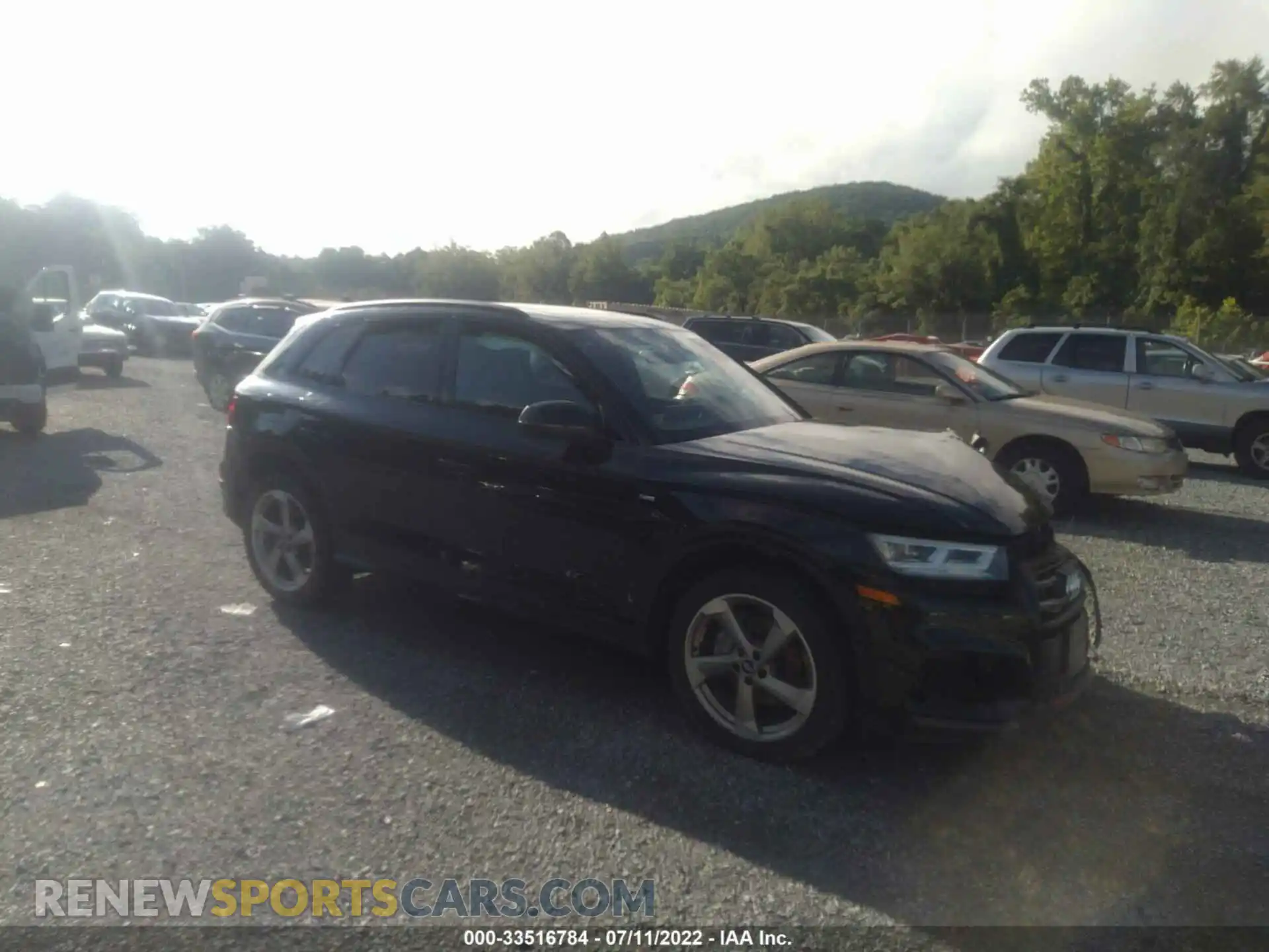 1 Photograph of a damaged car WA1ENAFY2L2095450 AUDI Q5 2020