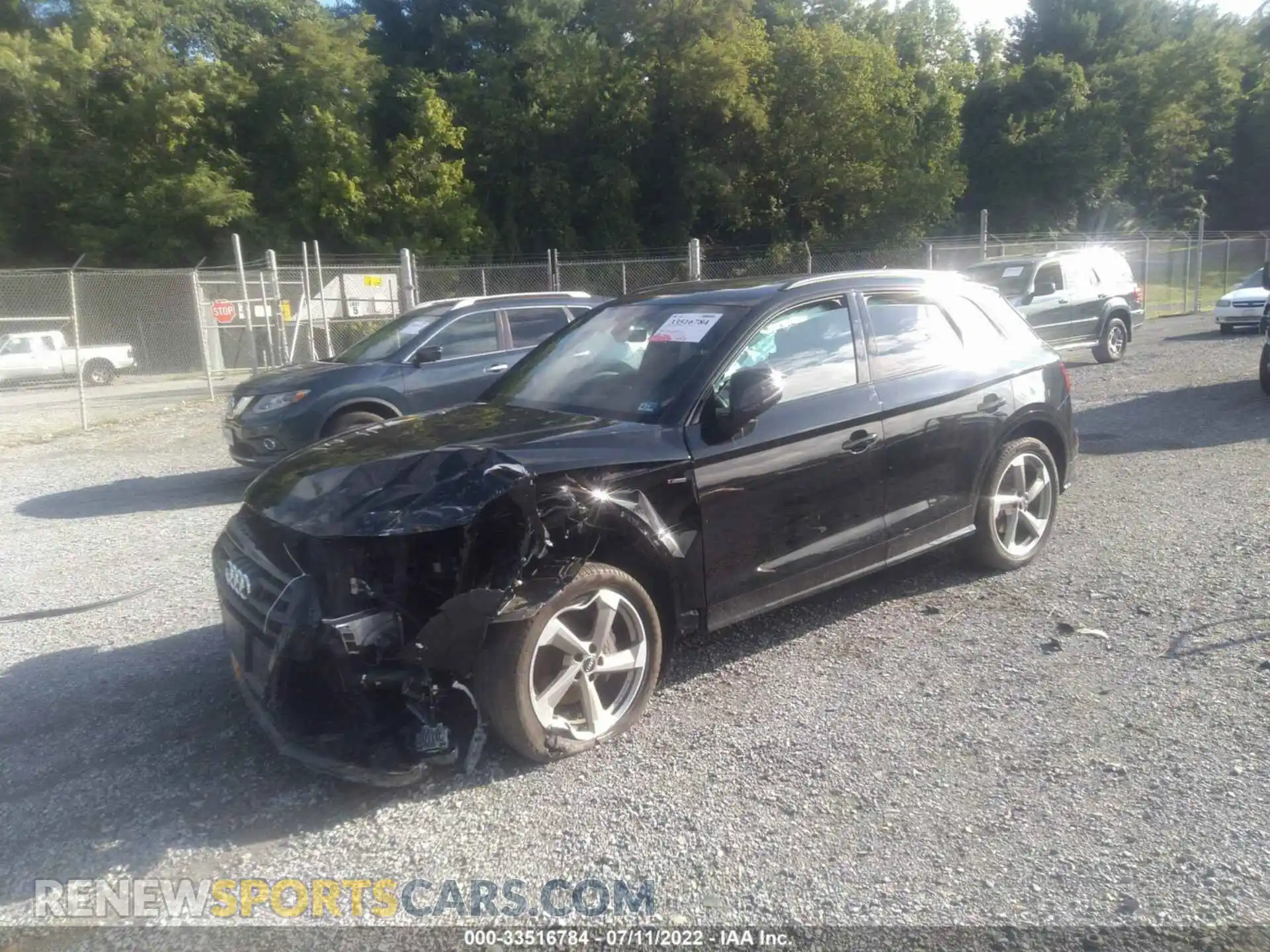 2 Photograph of a damaged car WA1ENAFY2L2095450 AUDI Q5 2020
