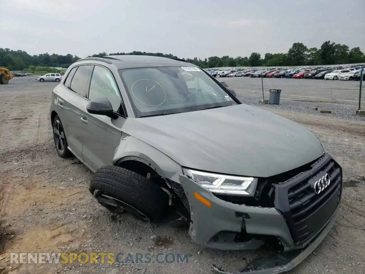 1 Photograph of a damaged car WA1ENAFY4L2039963 AUDI Q5 2020