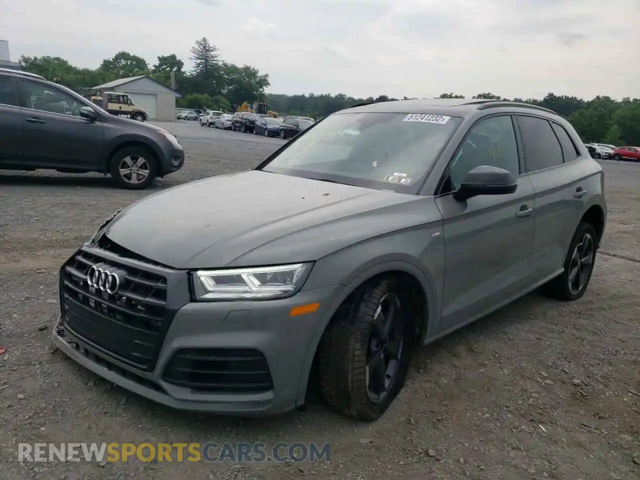2 Photograph of a damaged car WA1ENAFY4L2039963 AUDI Q5 2020