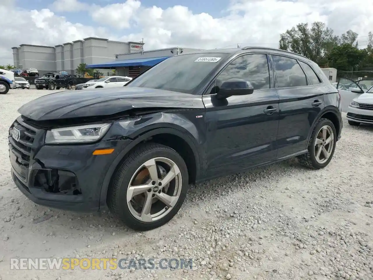 1 Фотография поврежденного автомобиля WA1ENAFY7L2105471 AUDI Q5 2020