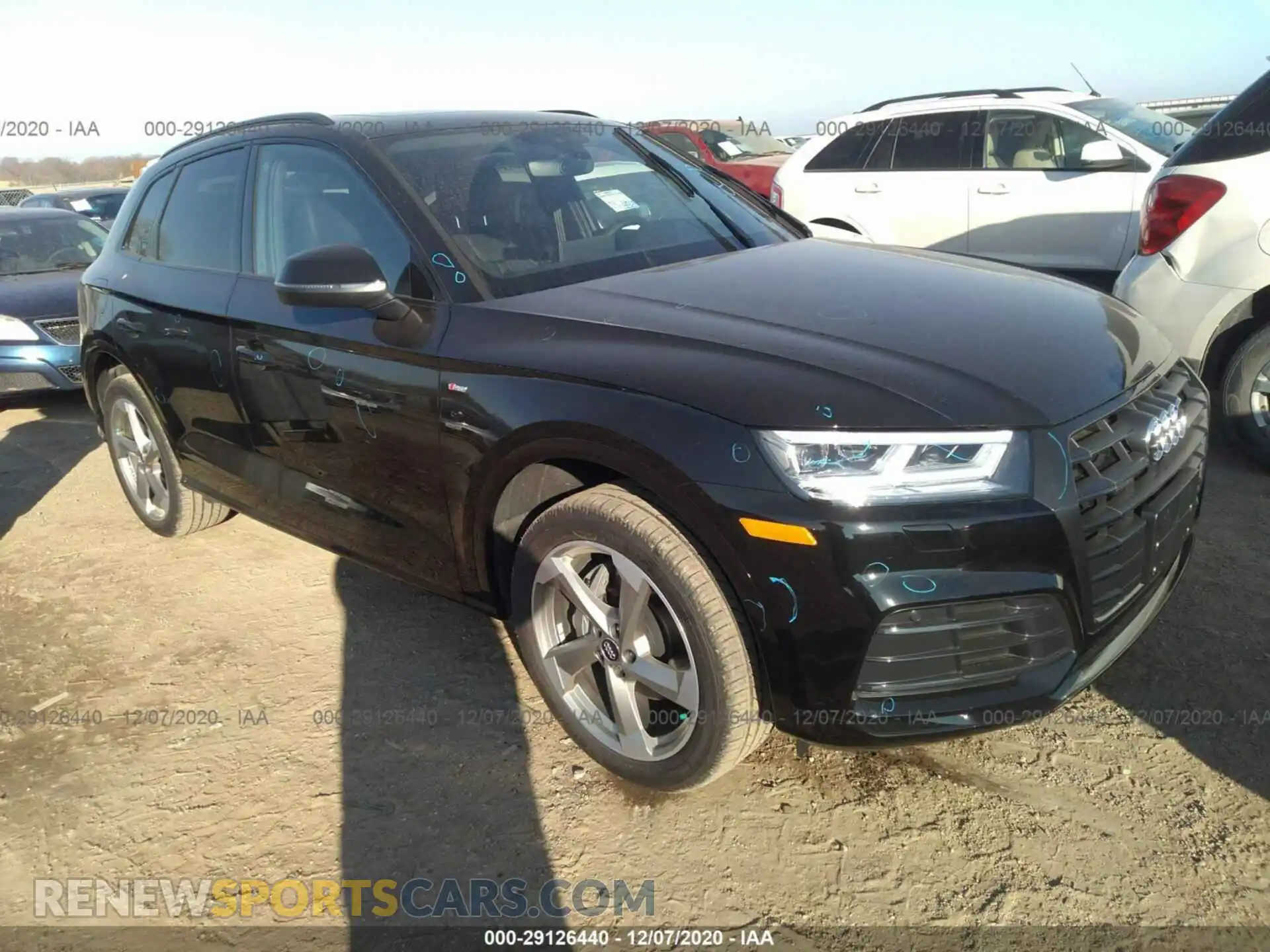 1 Photograph of a damaged car WA1ENAFY7L2111240 AUDI Q5 2020