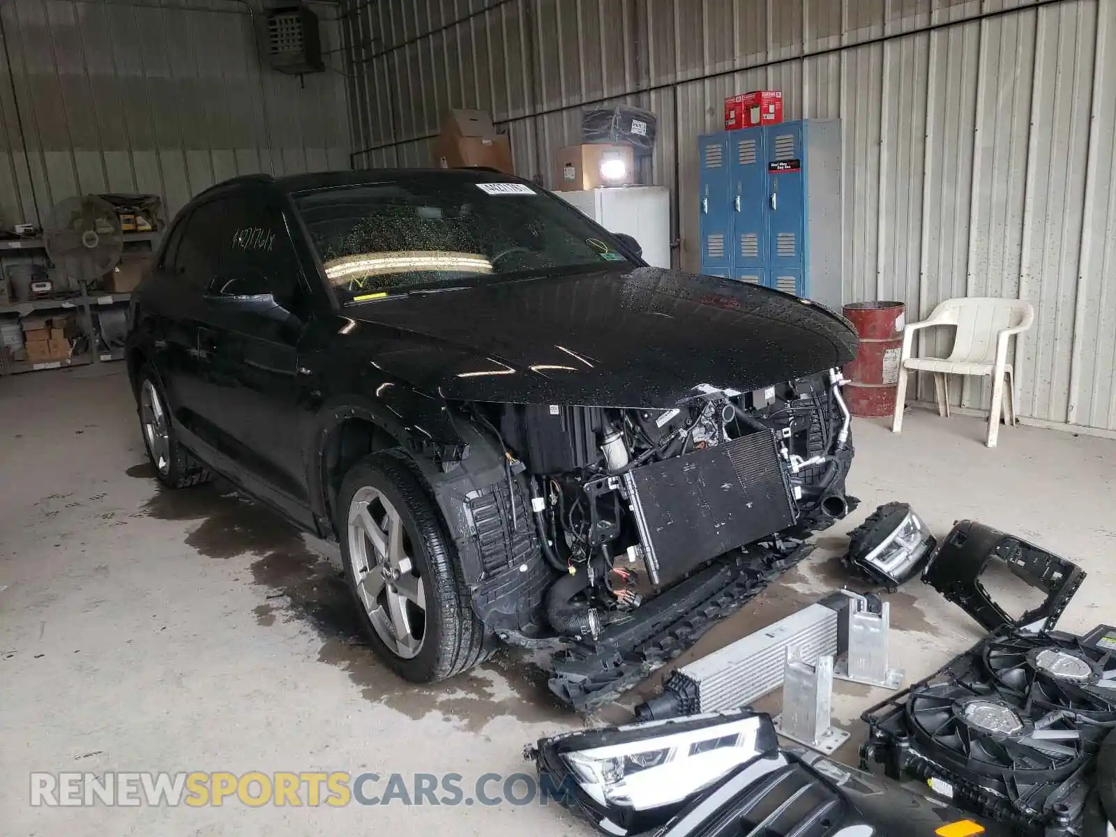 1 fotografías del automóvil dañado WA1ENAFY8L2105334 AUDI Q5 2020