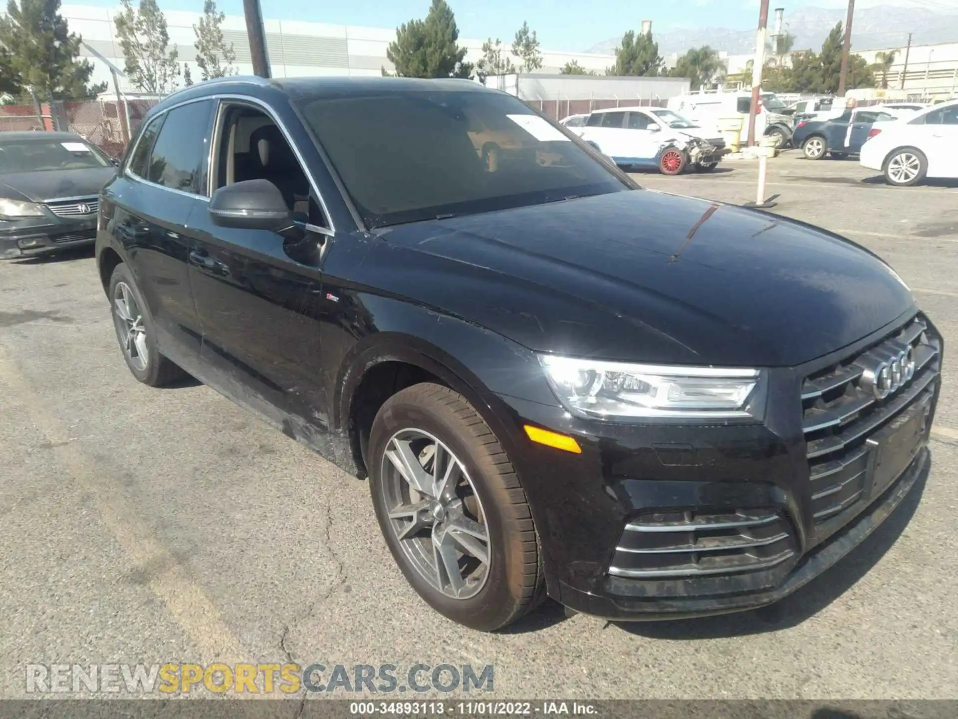 1 Photograph of a damaged car WA1G2AFY7L2072831 AUDI Q5 2020