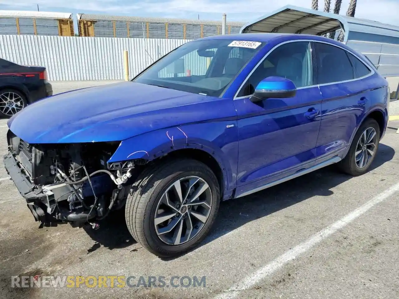 1 Photograph of a damaged car WA14AAFYXM2092451 AUDI Q5 2021