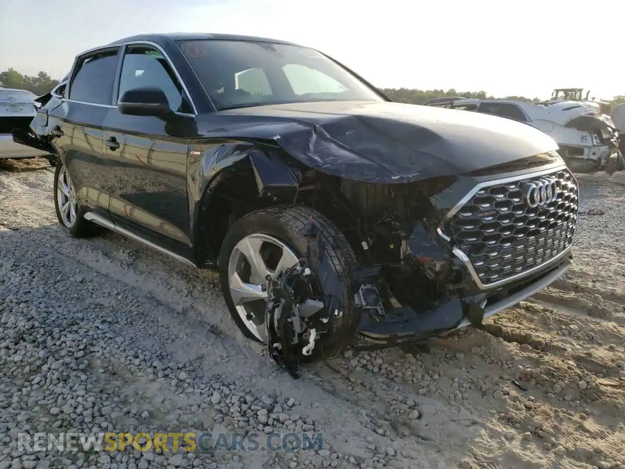 1 Photograph of a damaged car WA15AAFY1M2076854 AUDI Q5 2021