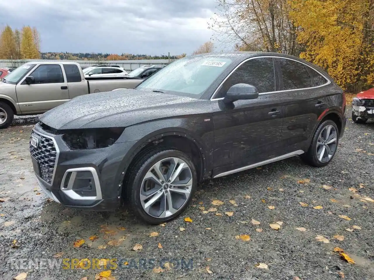 1 Photograph of a damaged car WA15AAFY2M2070738 AUDI Q5 2021