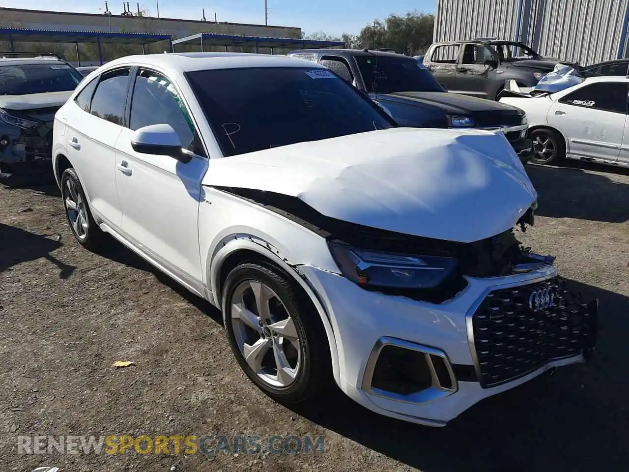 1 Photograph of a damaged car WA15AAFY2M2126287 AUDI Q5 2021