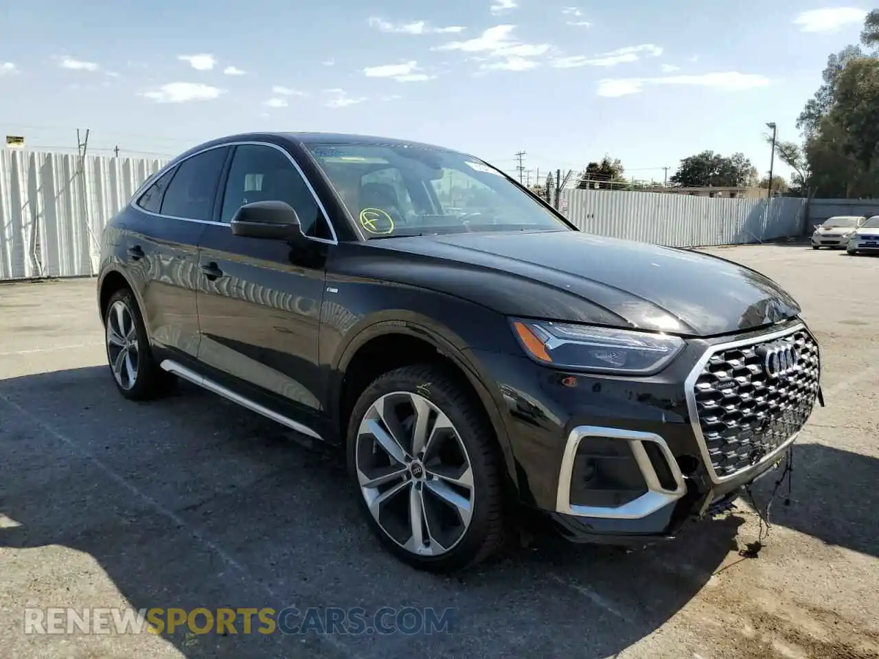 1 fotografías del automóvil dañado WA15AAFY6M2074761 AUDI Q5 2021
