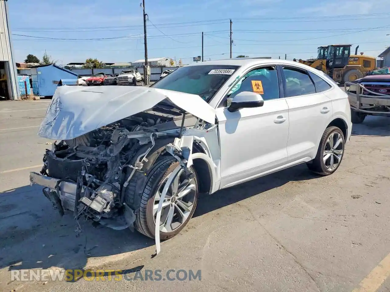 1 Фотография поврежденного автомобиля WA15AAFY7M2074087 AUDI Q5 2021