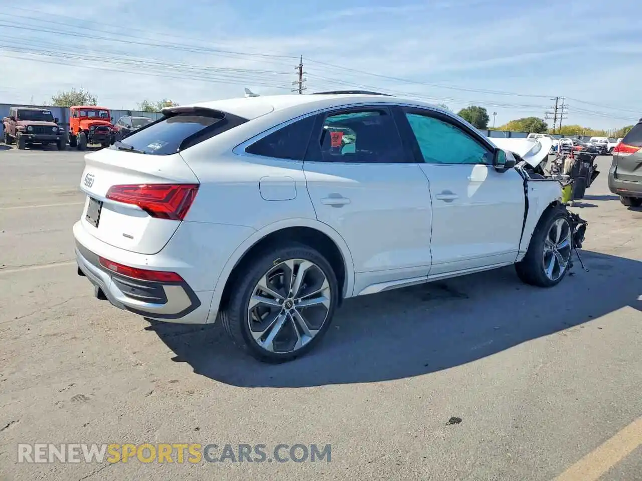 3 Фотография поврежденного автомобиля WA15AAFY7M2074087 AUDI Q5 2021