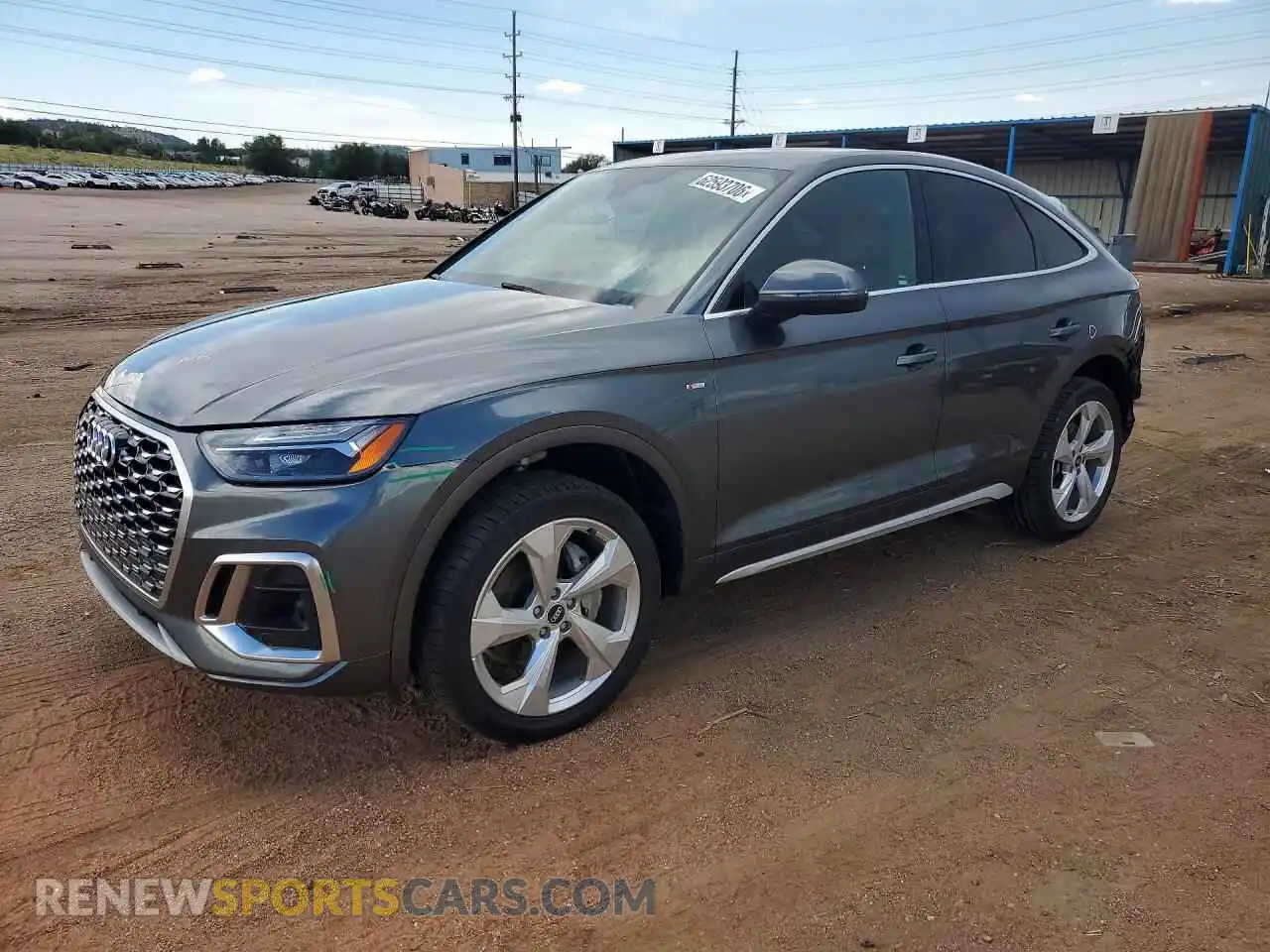 1 Photograph of a damaged car WA15AAFY9M2091716 AUDI Q5 2021