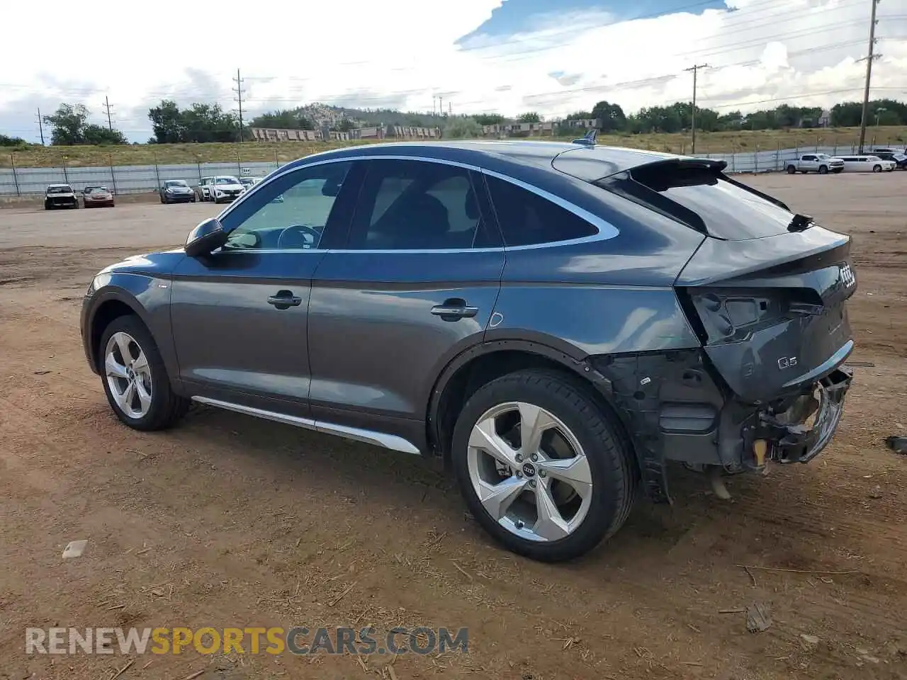 2 Photograph of a damaged car WA15AAFY9M2091716 AUDI Q5 2021