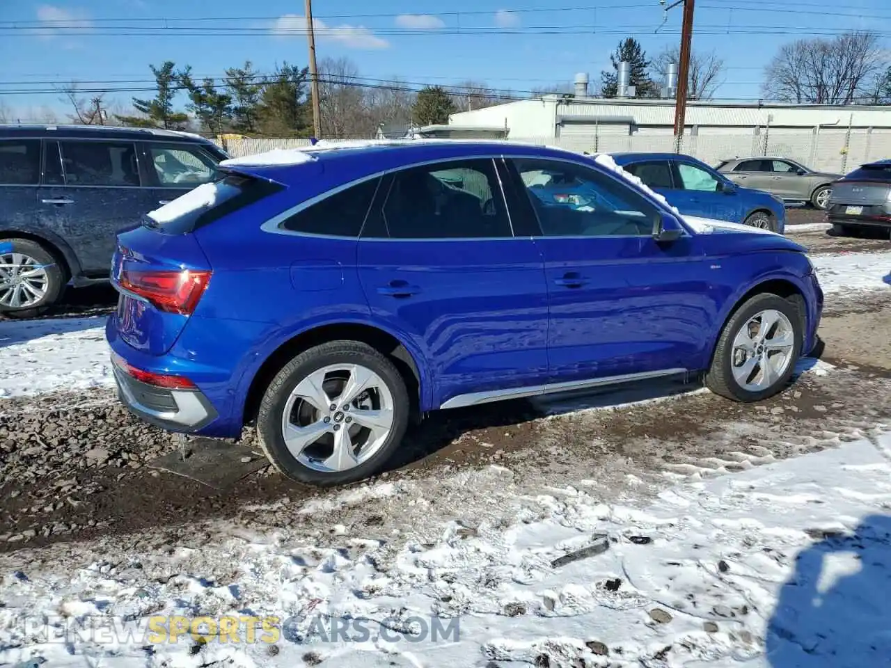 3 fotografías del automóvil dañado WA16AAFY0M2087526 AUDI Q5 2021
