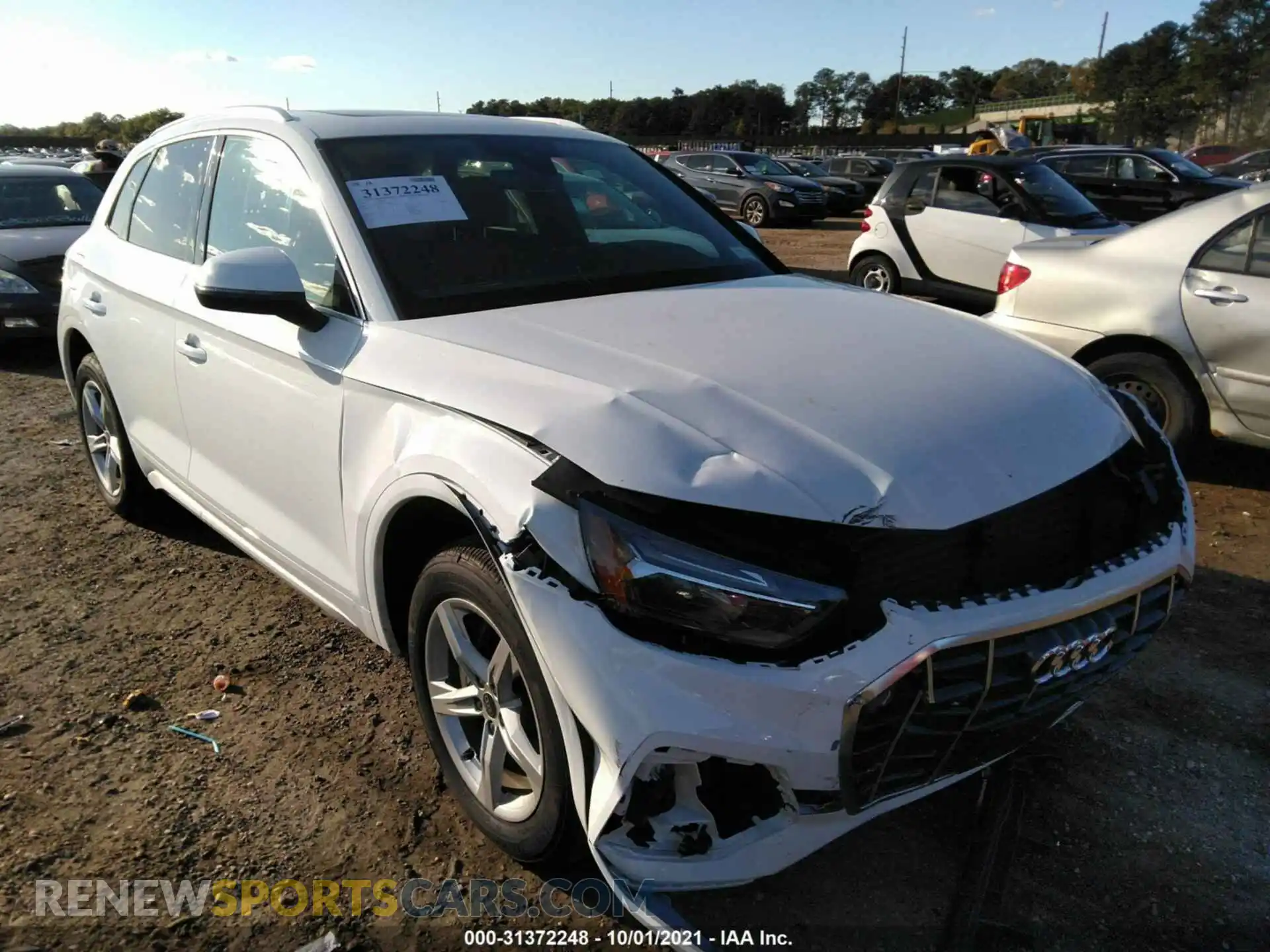 1 Photograph of a damaged car WA1AAAFY0M2032018 AUDI Q5 2021