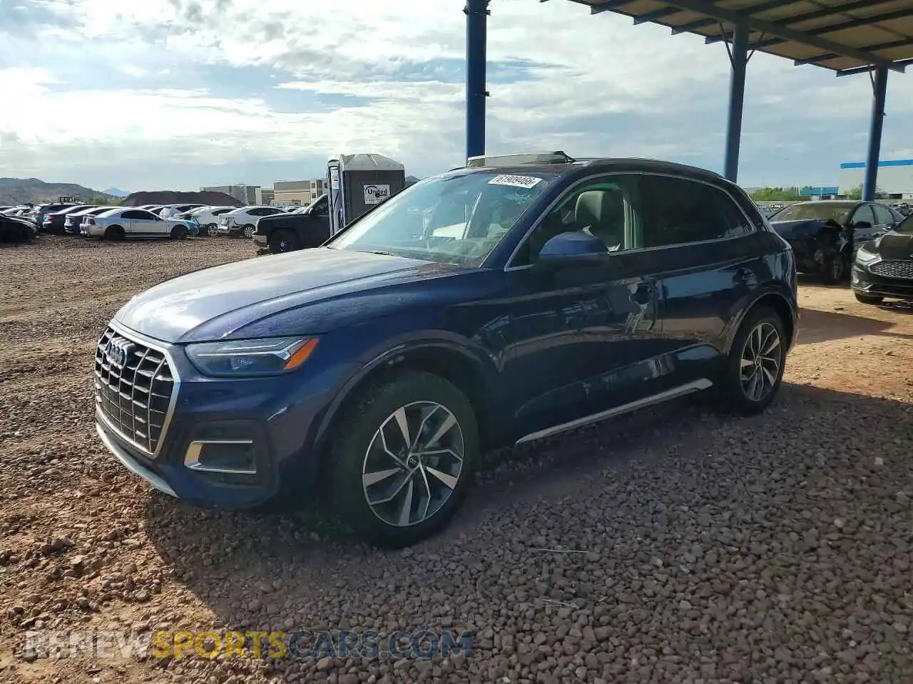 1 Photograph of a damaged car WA1AAAFY0M2032553 AUDI Q5 2021