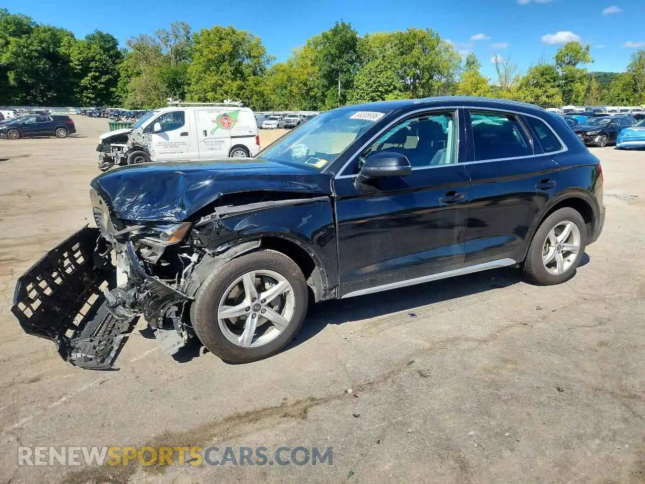 1 fotografías del automóvil dañado WA1AAAFY0M2054696 AUDI Q5 2021