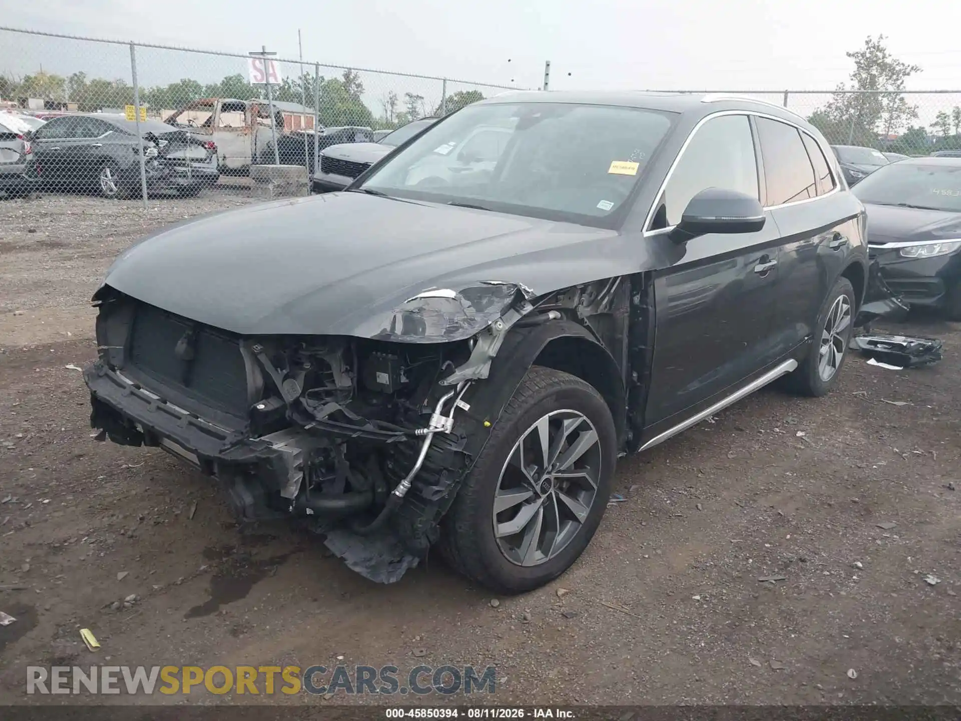 2 Photograph of a damaged car WA1AAAFY0M2073765 AUDI Q5 2021