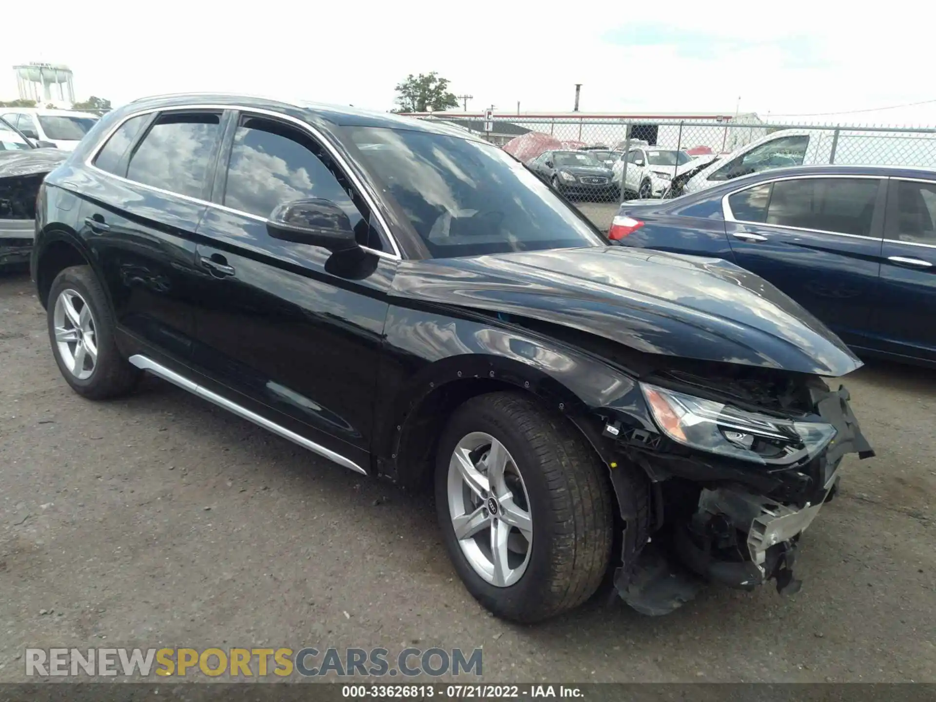 1 Photograph of a damaged car WA1AAAFY0M2092719 AUDI Q5 2021