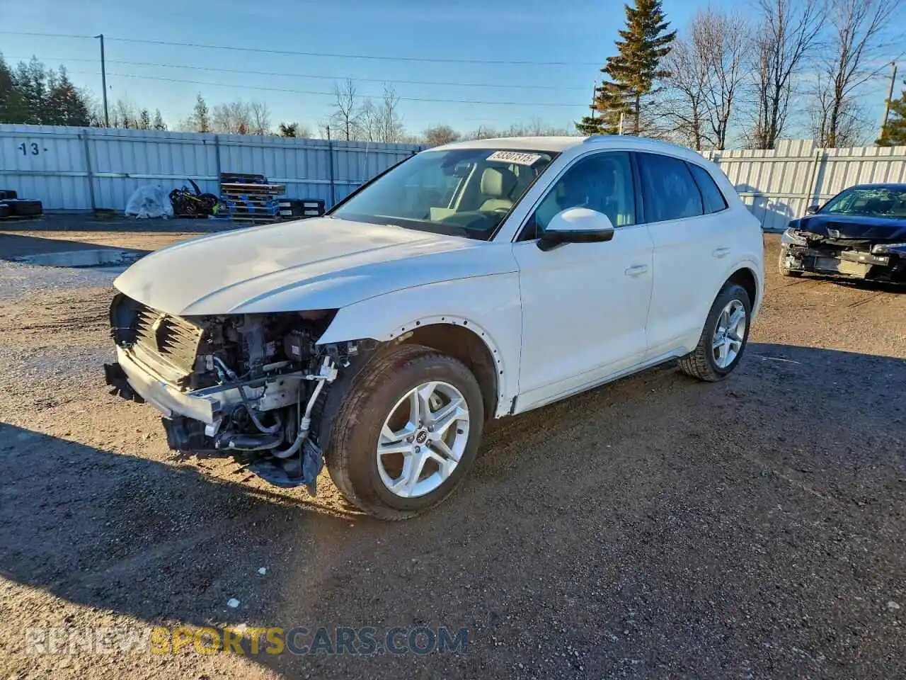 1 Photograph of a damaged car WA1AAAFY0M2094132 AUDI Q5 2021