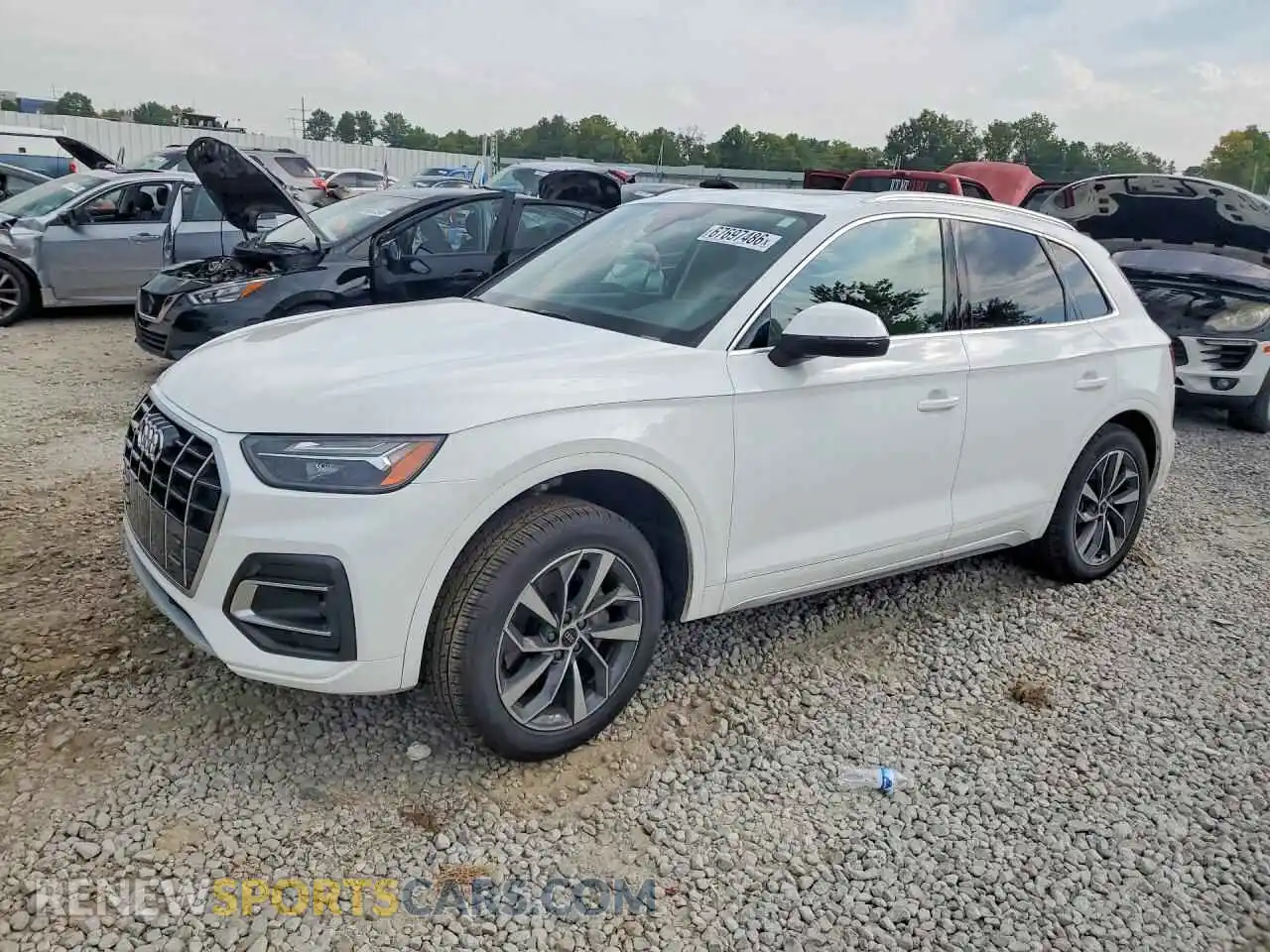 1 Фотография поврежденного автомобиля WA1AAAFY1M2136601 AUDI Q5 2021