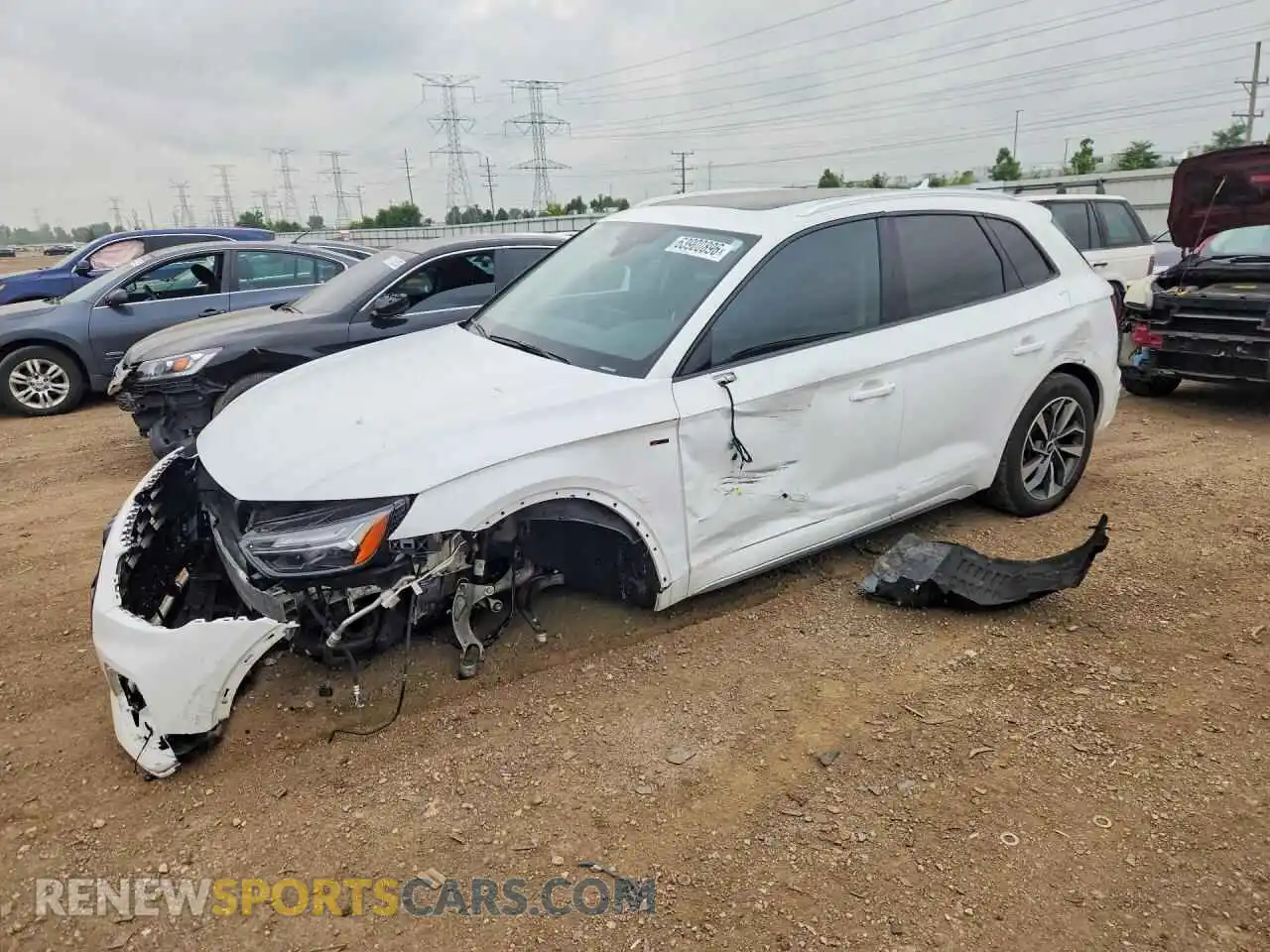 1 Photograph of a damaged car WA1AAAFY2M2002454 AUDI Q5 2021