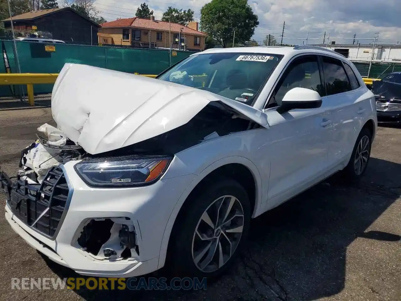 1 Photograph of a damaged car WA1AAAFY2M2003927 AUDI Q5 2021