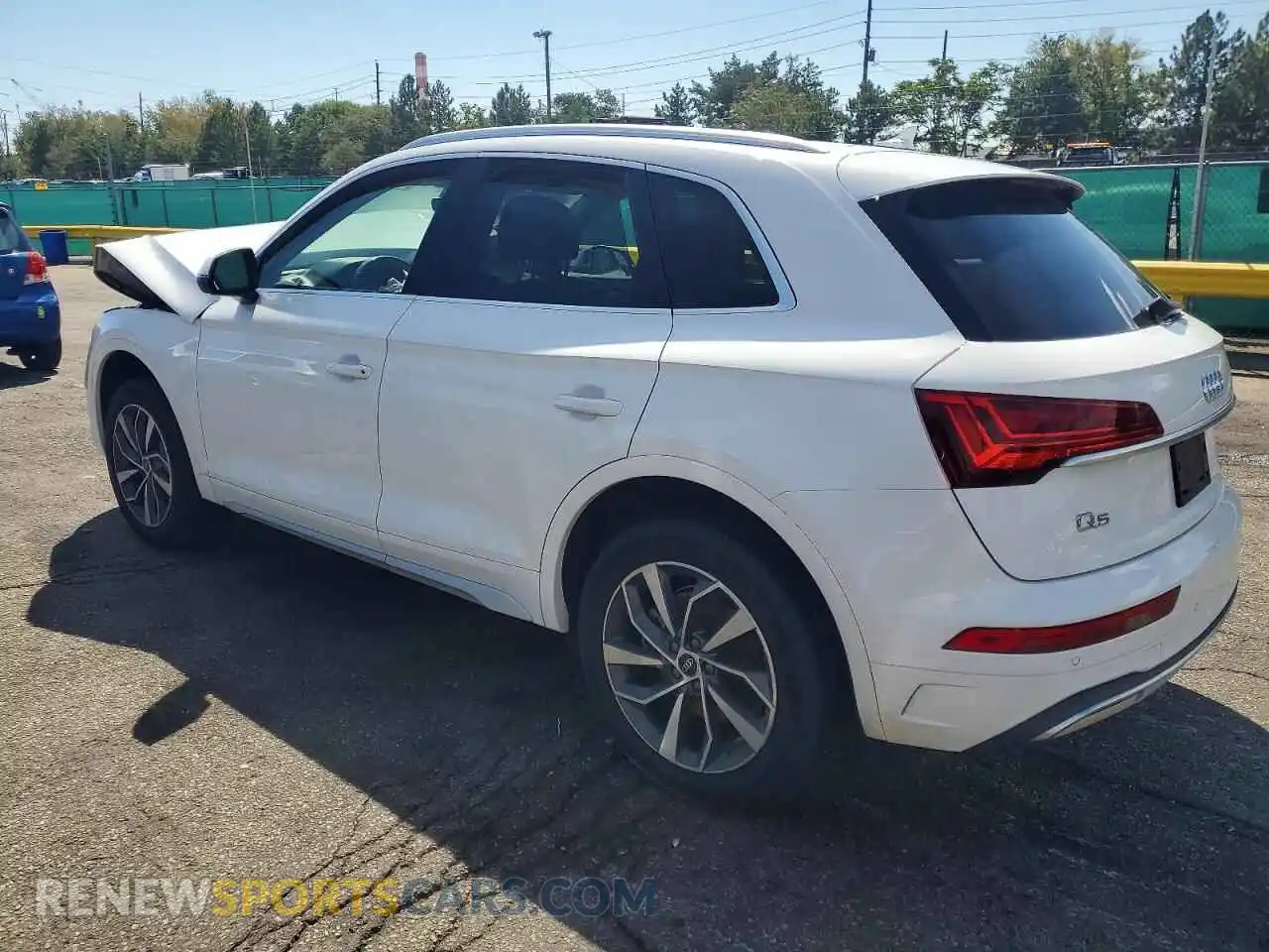 2 Photograph of a damaged car WA1AAAFY2M2003927 AUDI Q5 2021