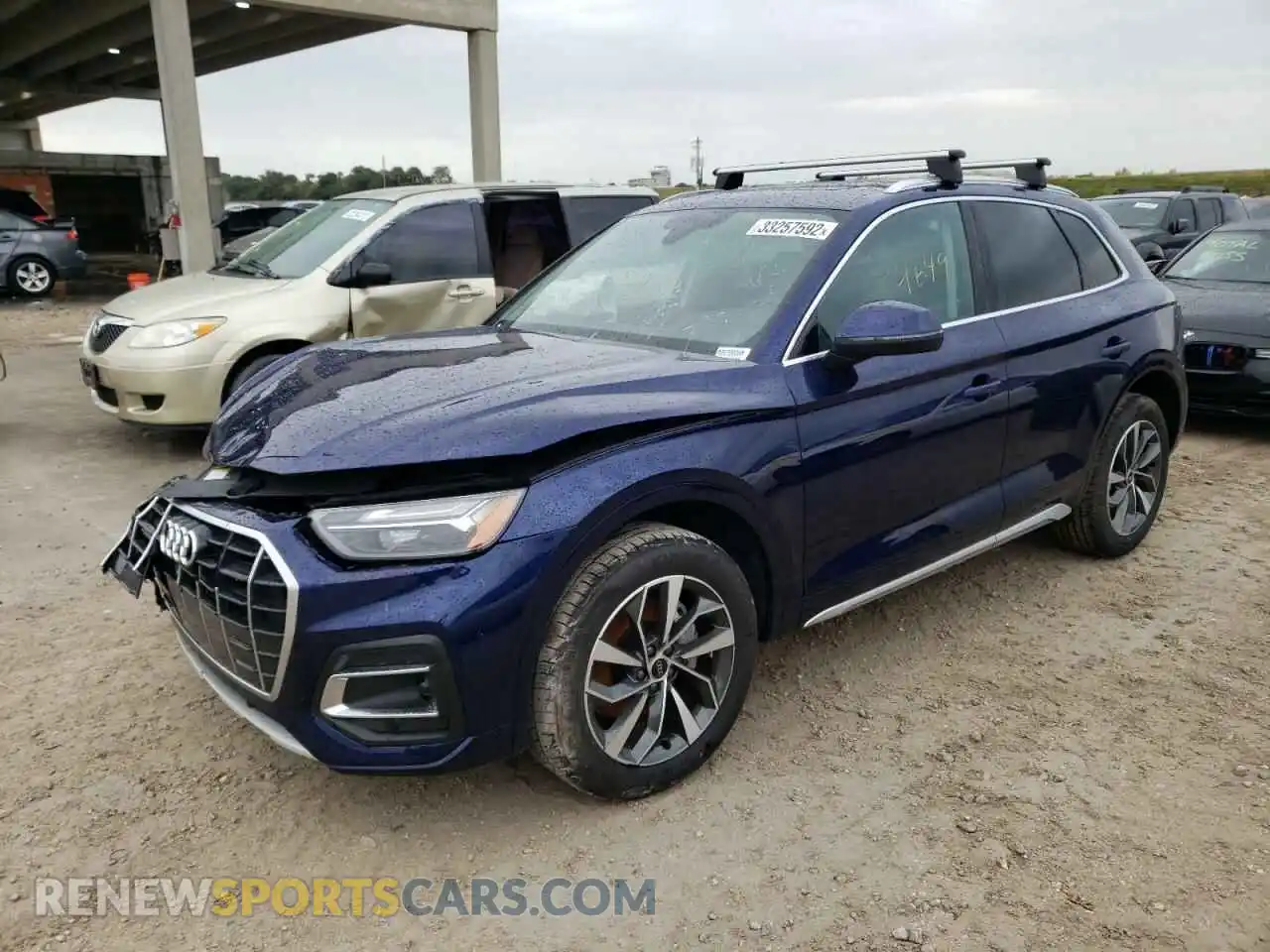 2 Photograph of a damaged car WA1AAAFY2M2076828 AUDI Q5 2021