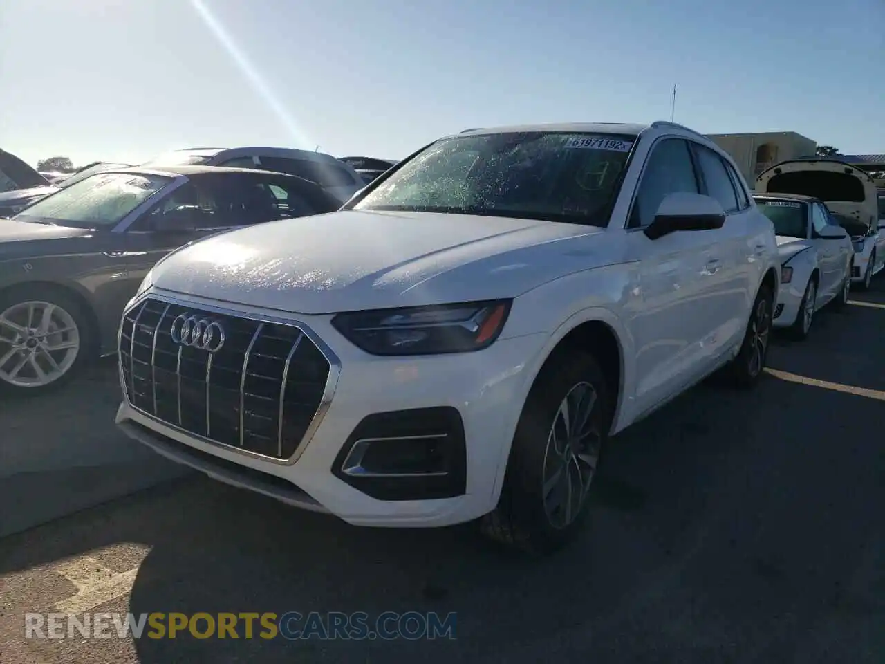 2 Photograph of a damaged car WA1AAAFY2M2078269 AUDI Q5 2021