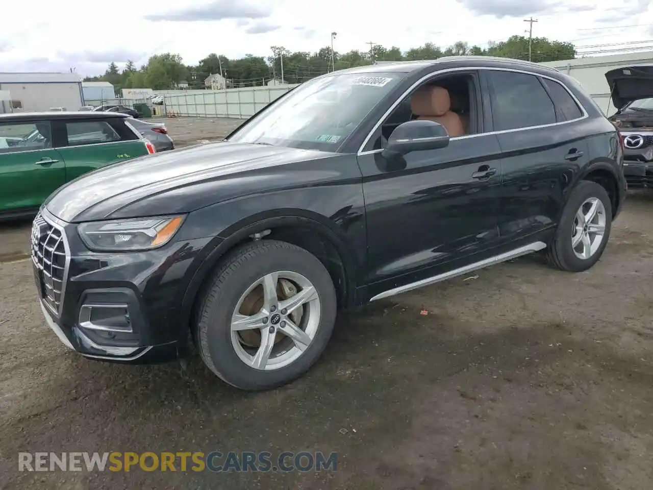 1 Фотография поврежденного автомобиля WA1AAAFY2M2110301 AUDI Q5 2021