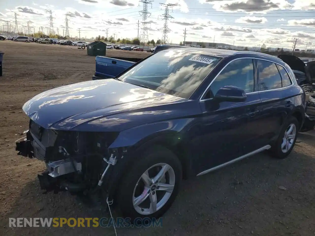 1 Photograph of a damaged car WA1AAAFY2M2125607 AUDI Q5 2021