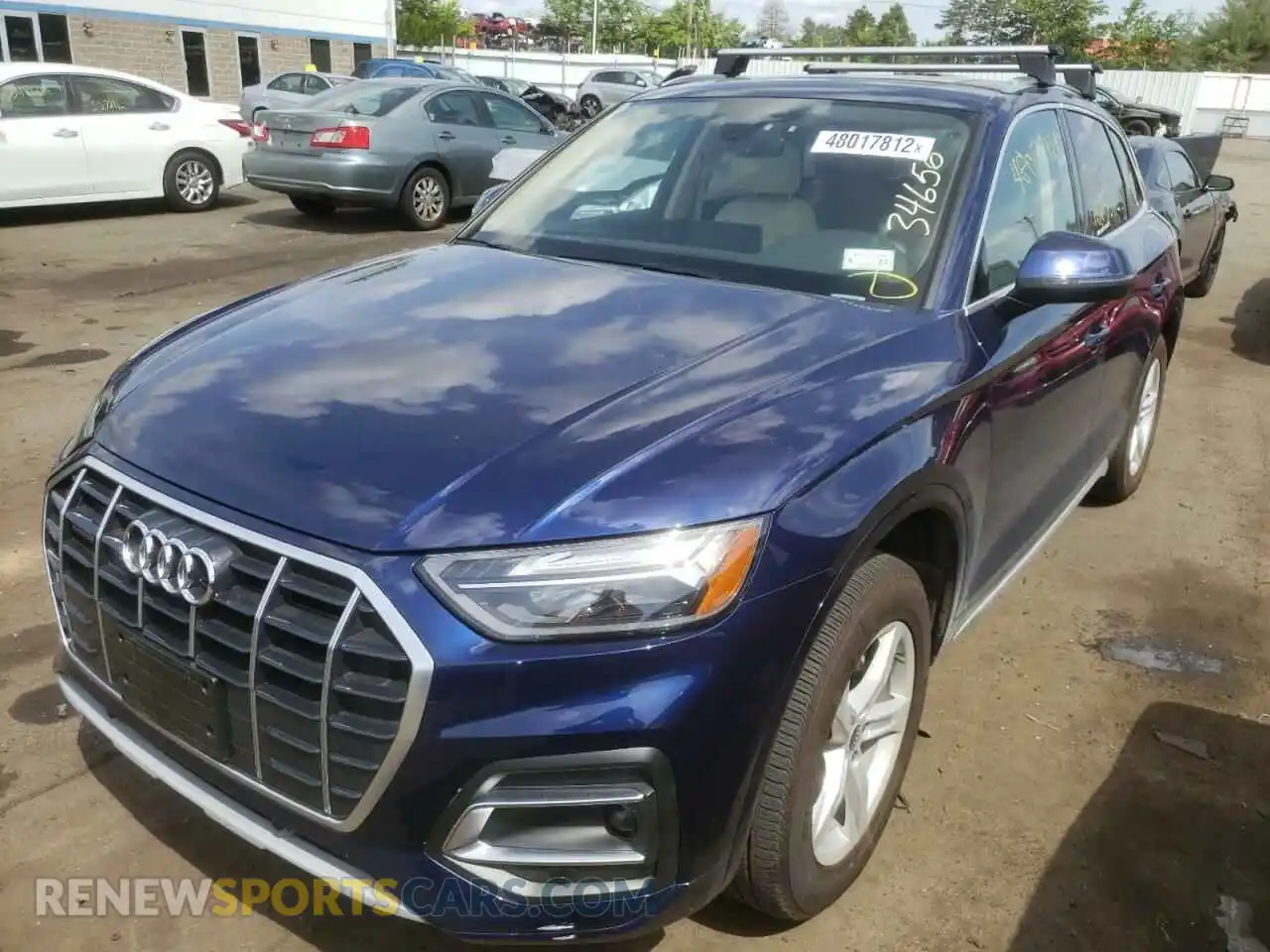 2 Photograph of a damaged car WA1AAAFY3M2063361 AUDI Q5 2021