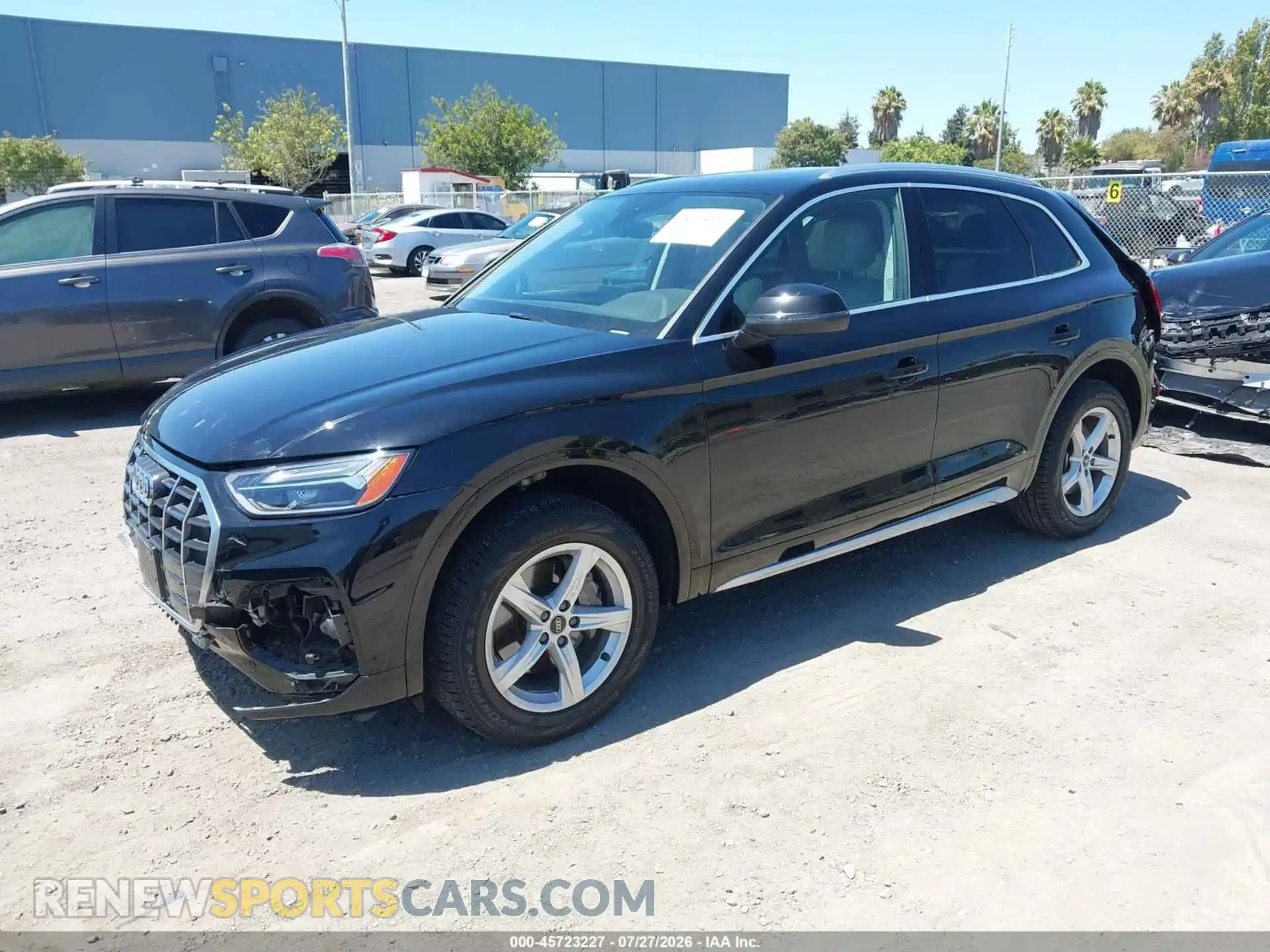 2 Photograph of a damaged car WA1AAAFY3M2093251 AUDI Q5 2021